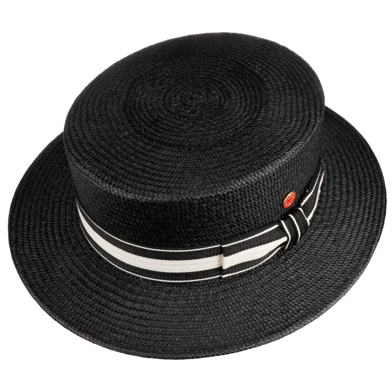 Premium Gondolo Boater Panama Hat by Mayser - Classic Straw Fedora for Men & Women - Perfect for Summer, Beach, Weddings & Outdoor Events