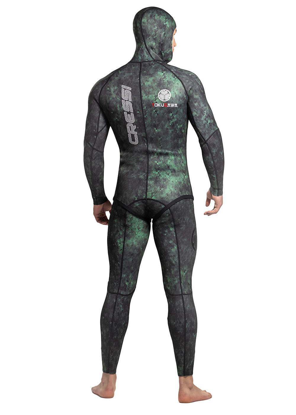 Cressi Tokugawa XTR 3mm Lined 2-Piece Wetsuit for Men - Scuba Diving, Snorkeling & Water Sports | Premium Neoprene Comfort & Warmth
