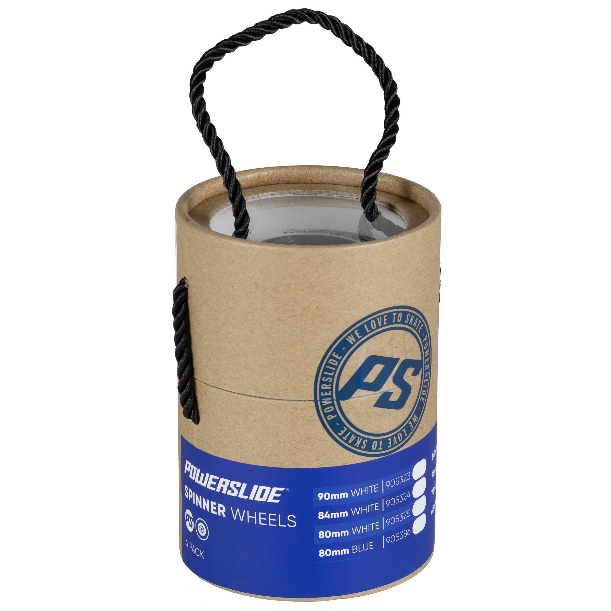 80/88A Blue Spinner Bearings - 4 Pack for Skateboards, Longboards & Roller Skates - High-Performance Spinning Action for Smooth Rides