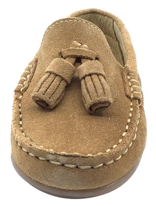 Andanines Boys Suede Tassel Loafers - Classic Casual Dress Shoes for Kids | Comfortable Slip-On School Shoes & Party Wear for Toddlers | Perfect for Weddings, Holidays and Special Occasions