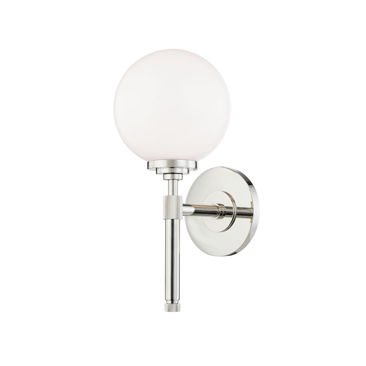 Bowery 1Lt Bathroom Light Fixture in Bronze/Nickel Finish - Perfect for Vanity, Powder Room & Modern Bathroom Lighting