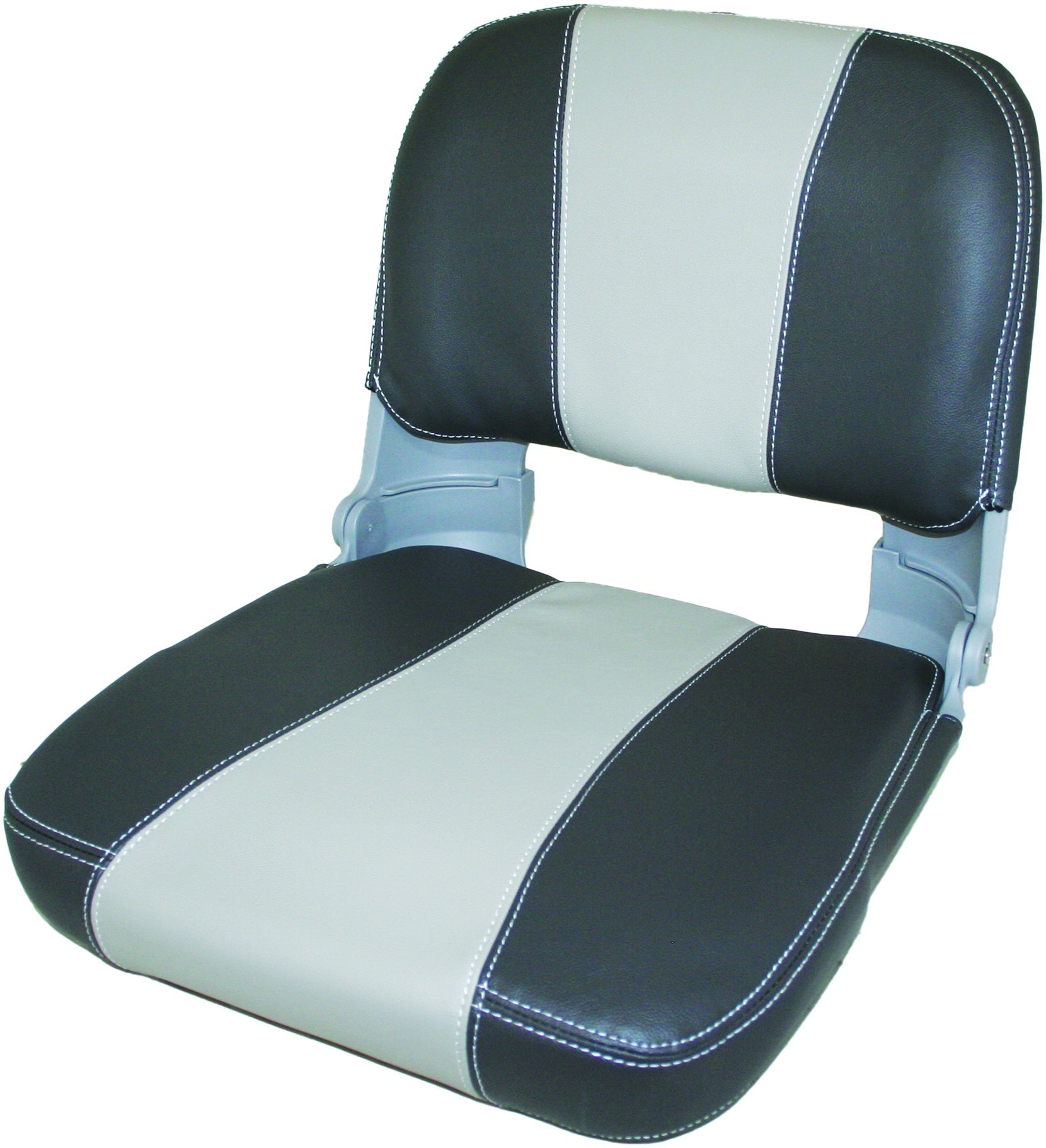 Axis SS48 Folding Padded Seat with Cushion - Charcoal Grey - Portable Camping, Outdoor Events & Stadium Seating