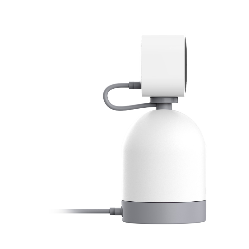 Blink Mini Pan-Tilt Security Camera - 1080p HD, Alexa Compatible, White - Indoor Home Monitoring for Pets, Baby & Security