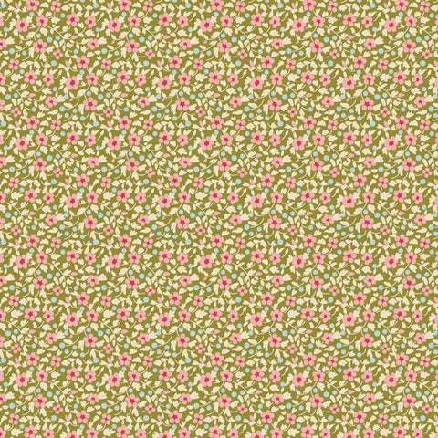 Tilda Spring and Easter Pastels Fabric - Brie Green 130121 for DIY Crafts, Quilting, and Home Decor | Creating Memories with Seasonal Projects