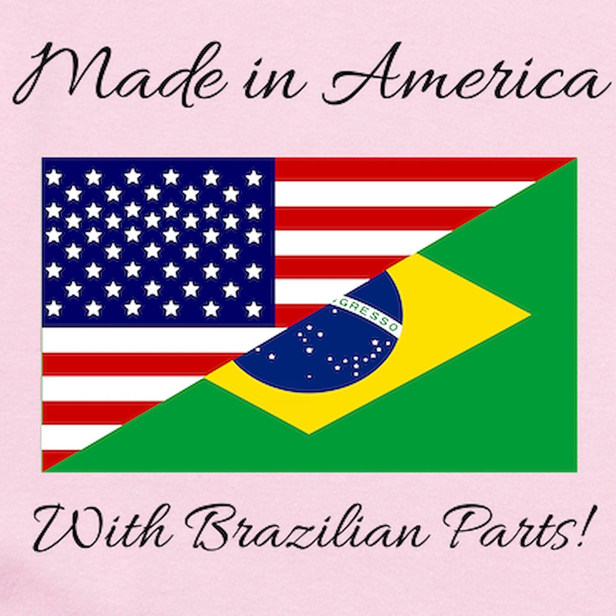 Made in USA Baby Bodysuit - Cute Infant Romper with Brazilian Fabric | Perfect for Newborn Photos, Family Outings & Everyday Wear