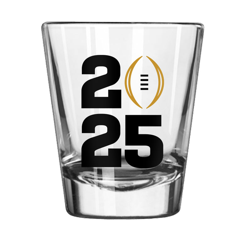 2025 College Football Playoff National Championship Commemorative Shot Glass - Perfect for Game Day Parties, Tailgating & Sports Memorabilia Collectors
