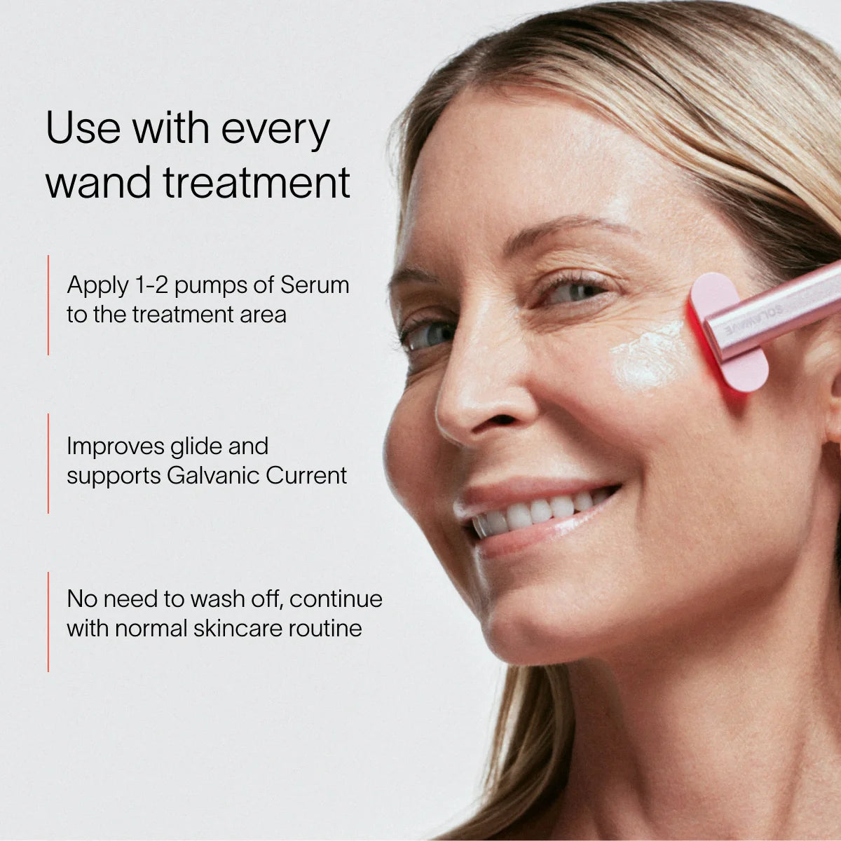 LightBoost Wand Activating Serum - Anti-Aging & Brightening Facial Treatment for Glowing Skin | Perfect for Daily Skincare Routine & Nighttime Use