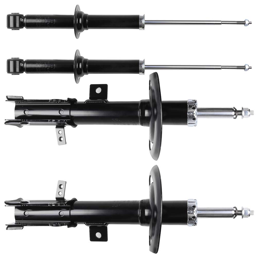 ROADFAR 4x Front & Rear Strut Shocks Absorbers Compatible with 2009-2010 Dodge Journey - Part Numbers 339251, 339252, 341499 - Perfect for Smooth Ride & Off-Road Adventures