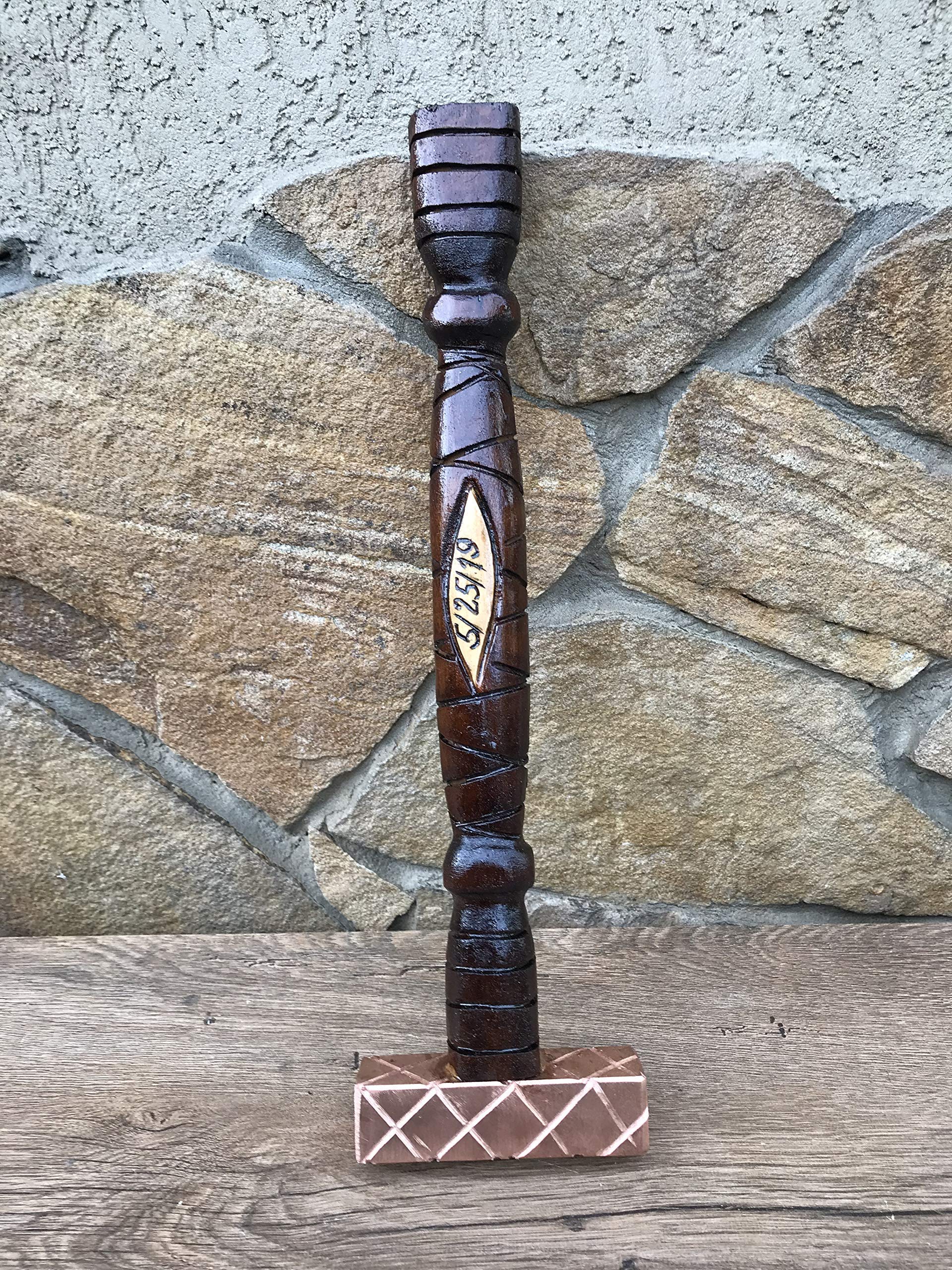 Premium Copper Hammer - Unique 7th Anniversary Gift for Men, Handcrafted Copper Keepsake, Thoughtful Present for Husband - Perfect for DIY Projects, Home Decor & Special Occasions