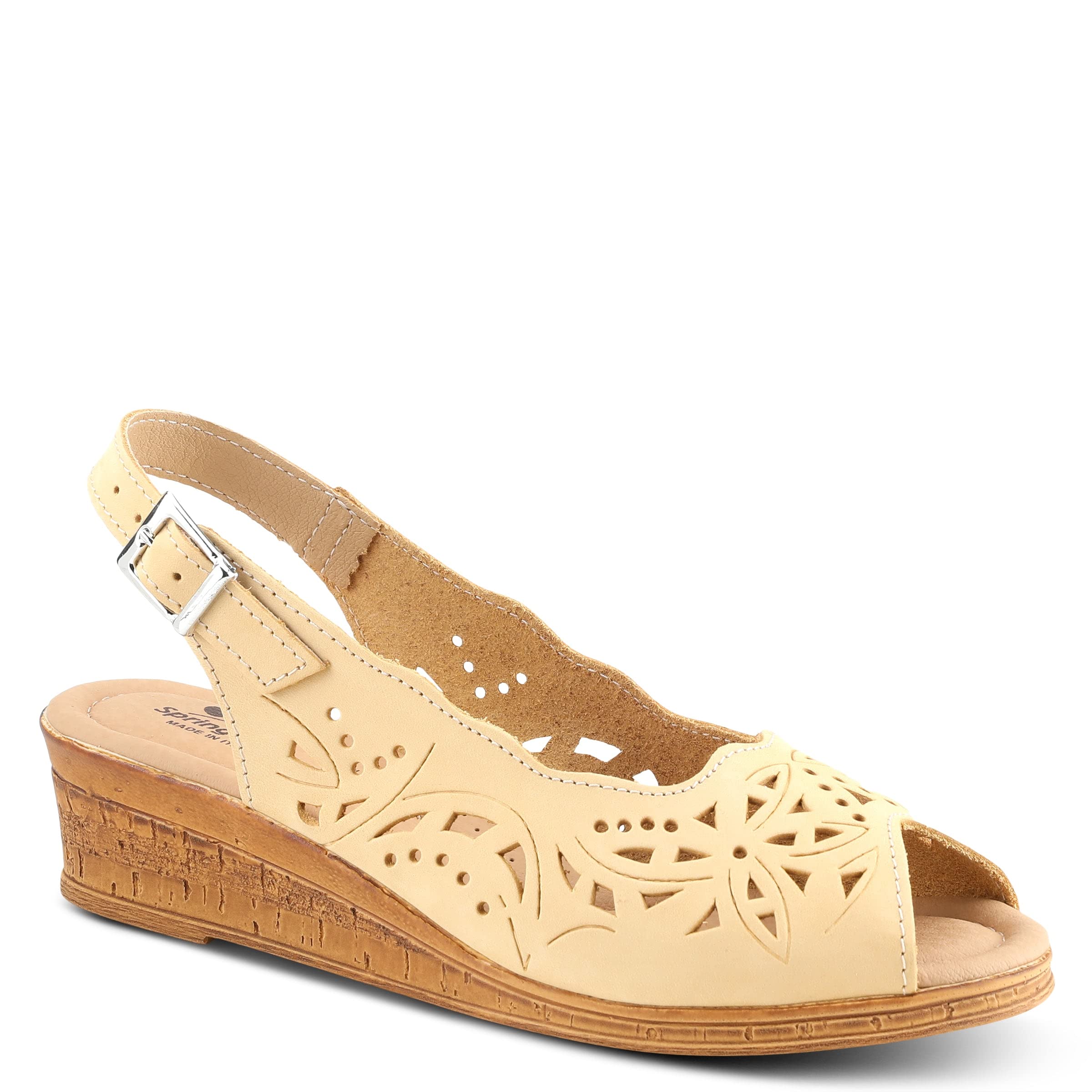 Spring Step Women's Orella Slingback Sandal - Comfortable Summer Casual Shoes for Walking, Beach & Outdoor Activities
