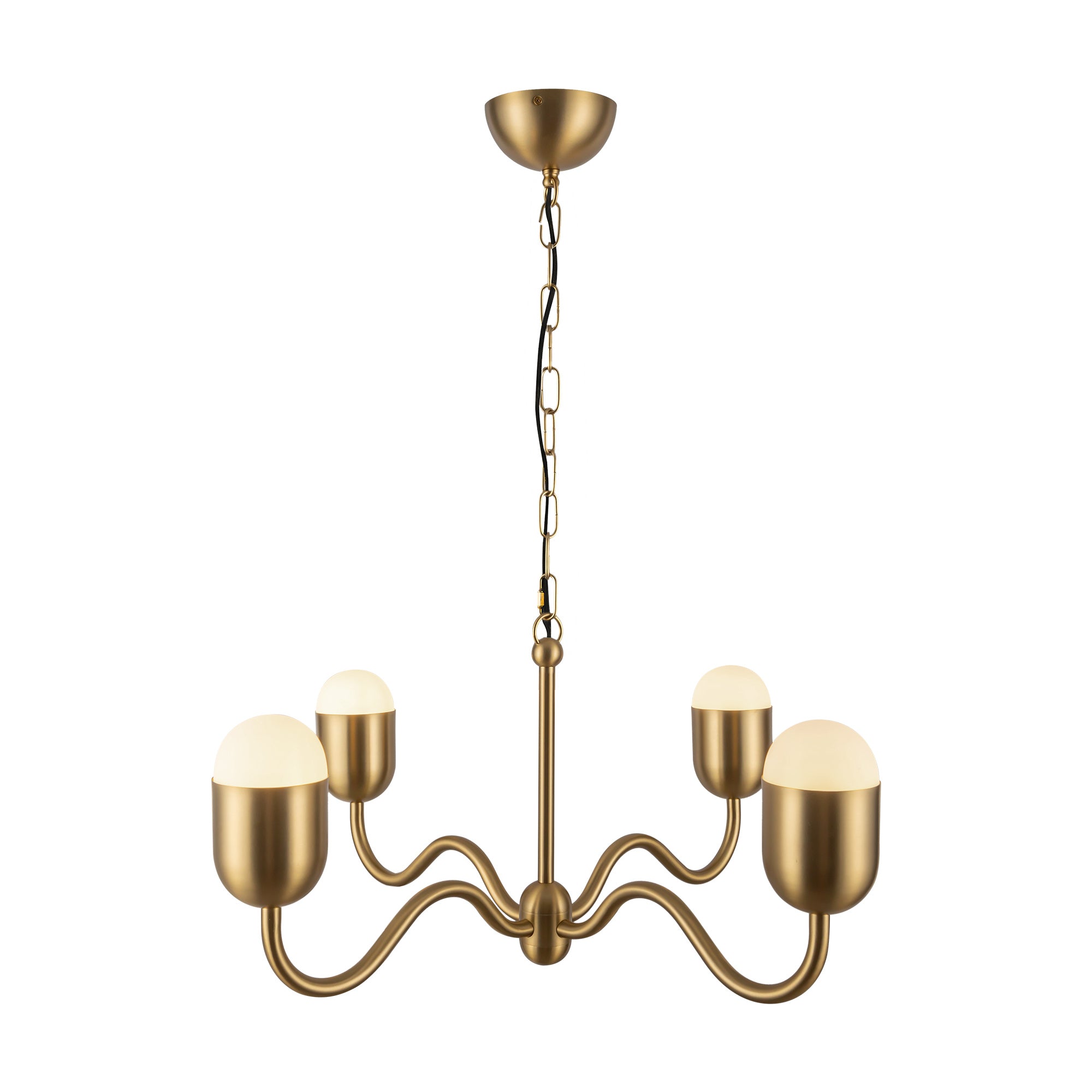 Effie Chandelier - Modern Crystal Ceiling Light Fixture for Dining Room, Living Room & Bedroom | Elegant Home Lighting Decor