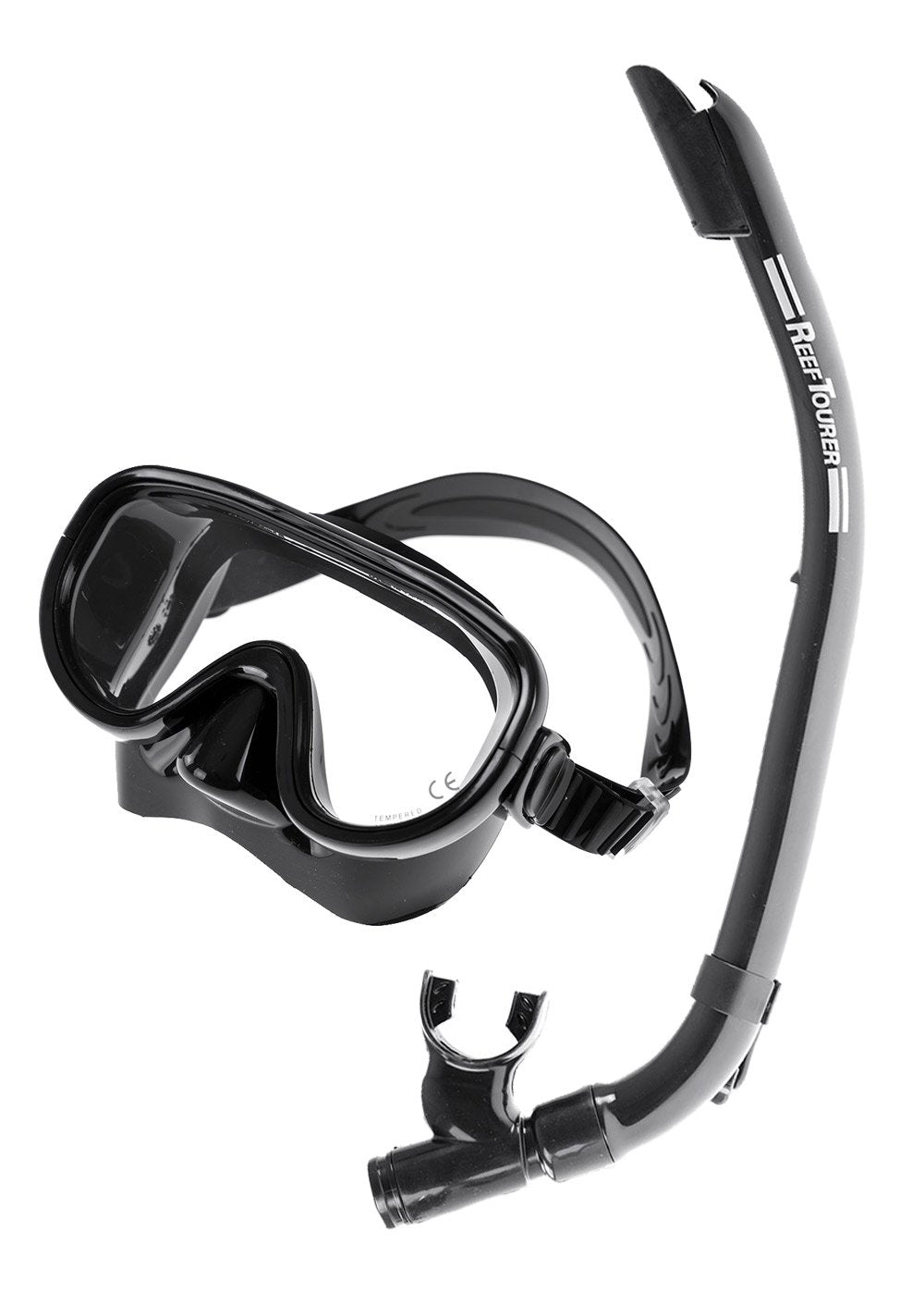 Tusa Reef Tourer Adult Snorkeling Set - Premium Scuba Diving Mask & Snorkel for Men & Women - Perfect for Ocean Exploration, Beach Vacations & Underwater Adventures