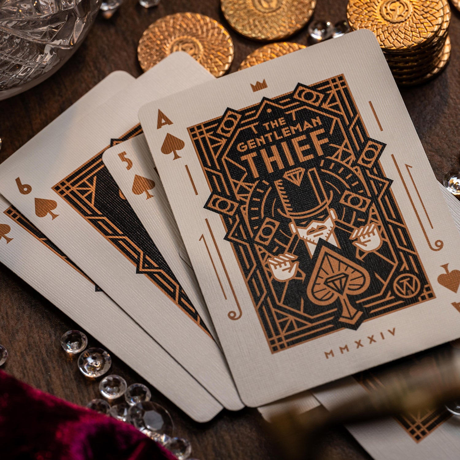 The Gentleman Thief Playing Cards - Scion Edition | Premium Collectible Card Deck for Magic Tricks, Poker & Game Nights