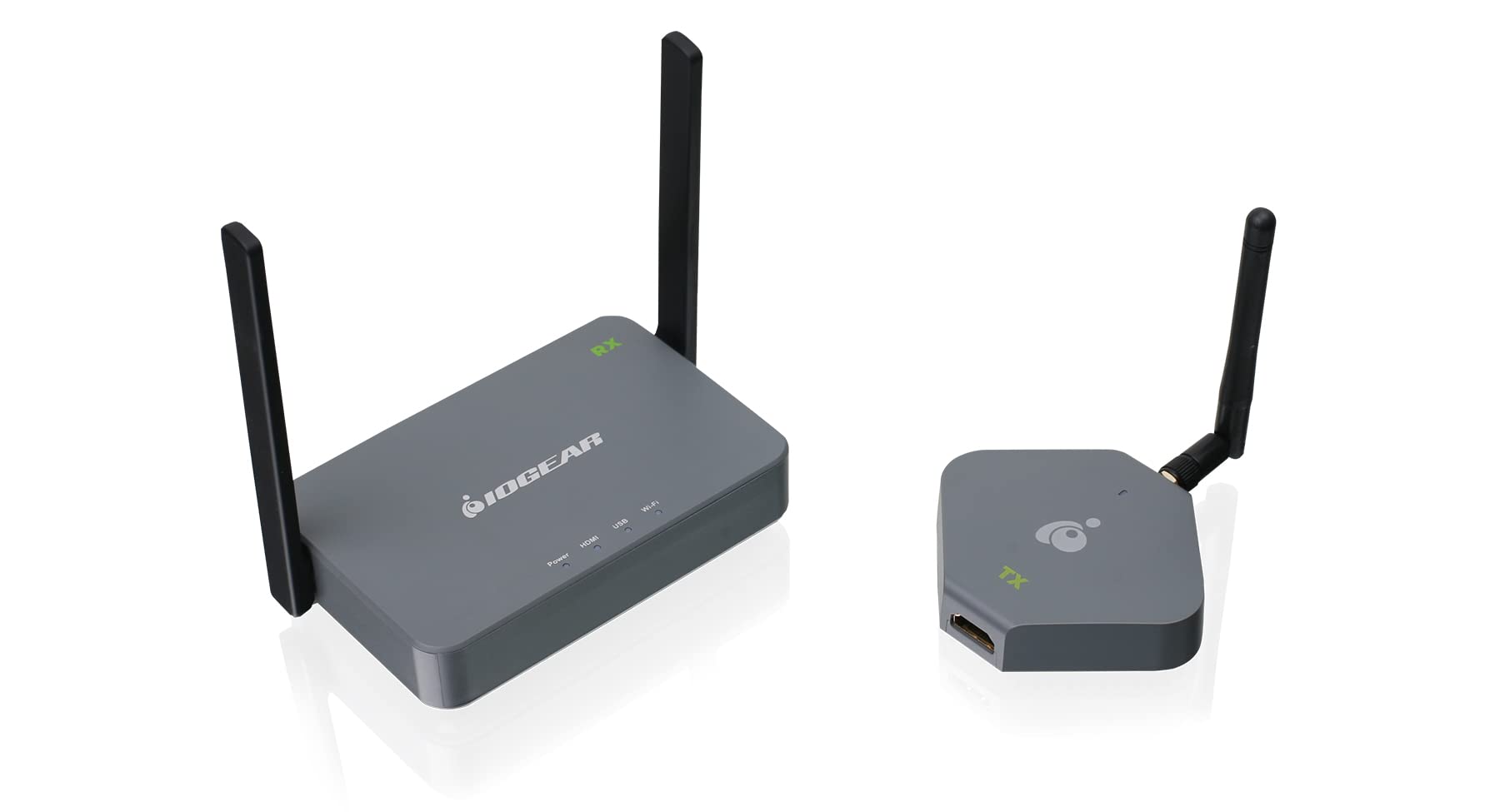 IOGEAR Wireless 4K HDMI Transmitter and Receiver Kit - Stream HD Video & Audio to TV, Projector, or Monitor - Ideal for Home Theater, Gaming, and Office Presentations