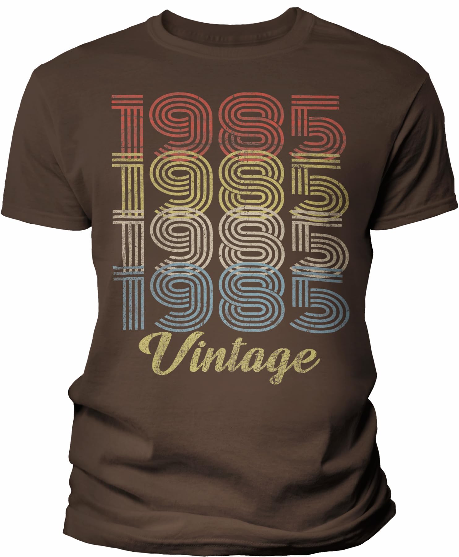 Vintage 1985 Retro 40th Birthday Gift T-Shirt for Men - Funny 1980s Inspired Birthday Present - Perfect for 40th Birthday Parties & Celebrations