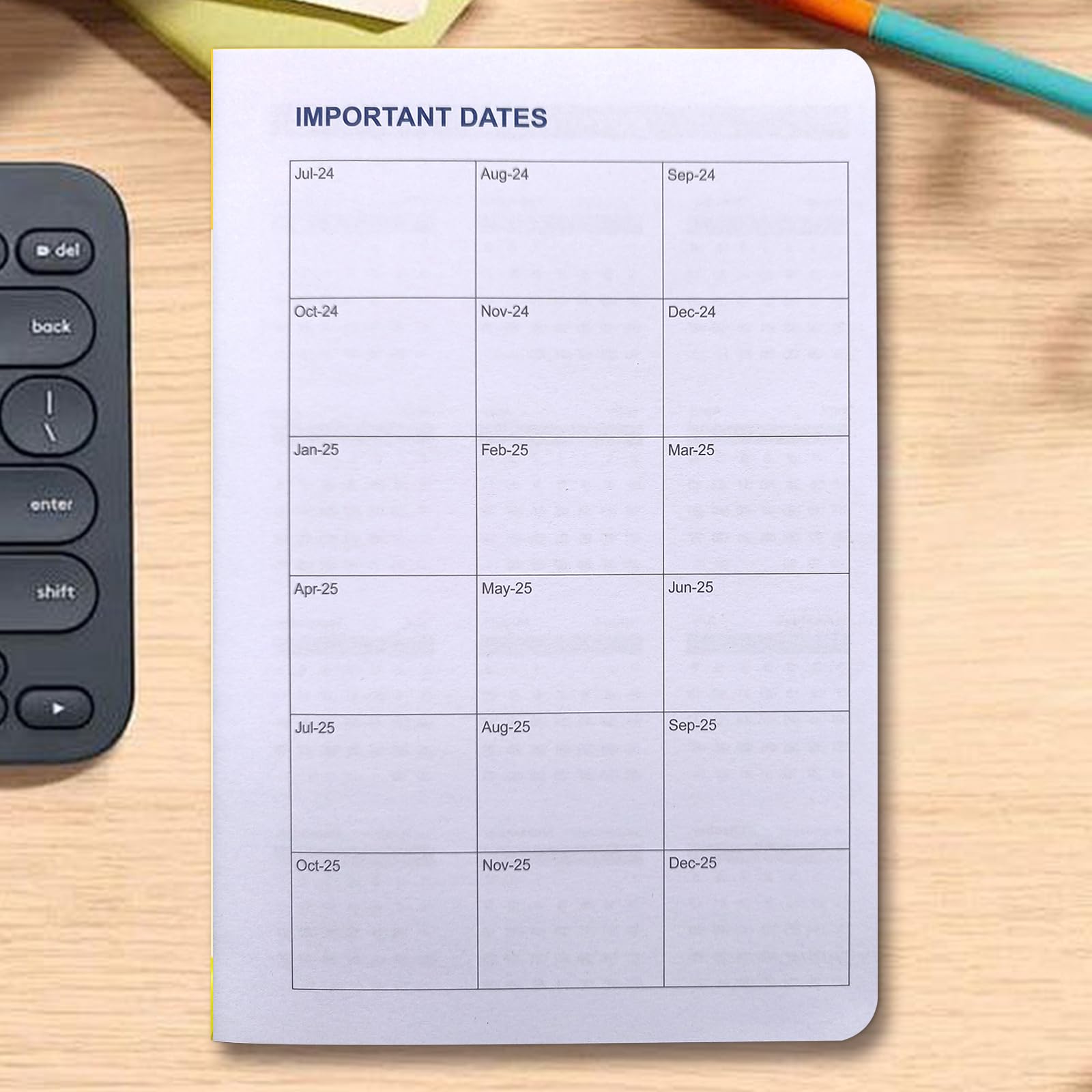 Cheneyboo 2025-2026 Planner | 18-Month Academic Planner (January 2025 - June 2026) | Weekly & Monthly Organizer with Faux Leather Hardcover | 5.2