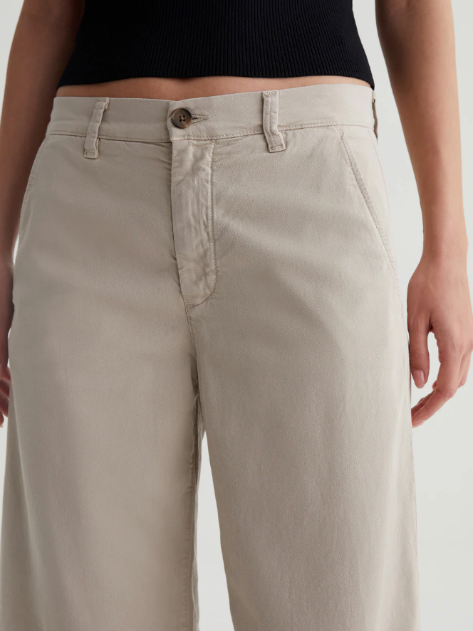 AG Caden Women's Wide Leg Tailored Fit Pants - High Waist Comfortable Office Work Trousers for Business Casual & Professional Wear