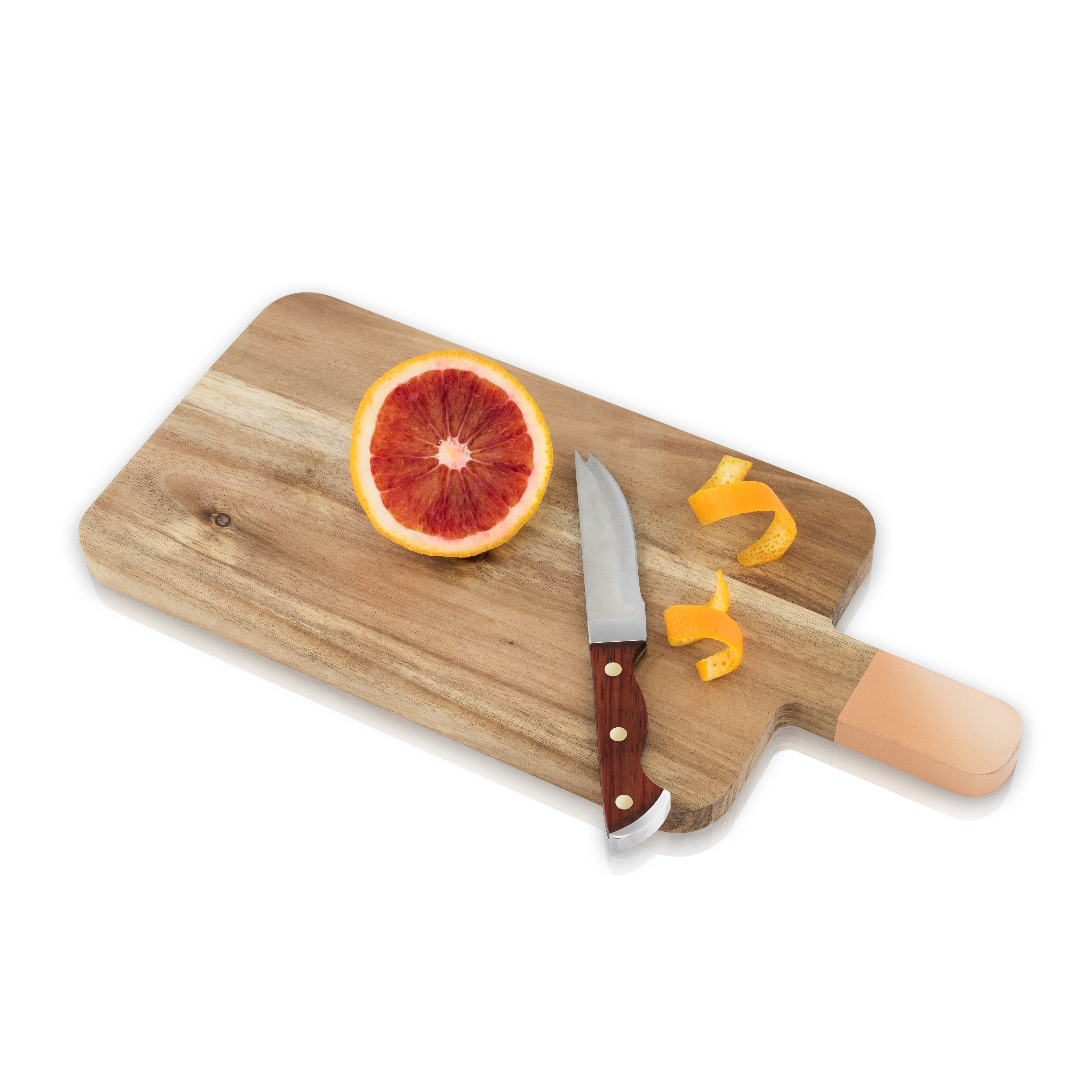 Premium Bartender Knife with Acacia Wood Handle - Professional Cocktail Mixing Tool for Bar, Home & Outdoor Use