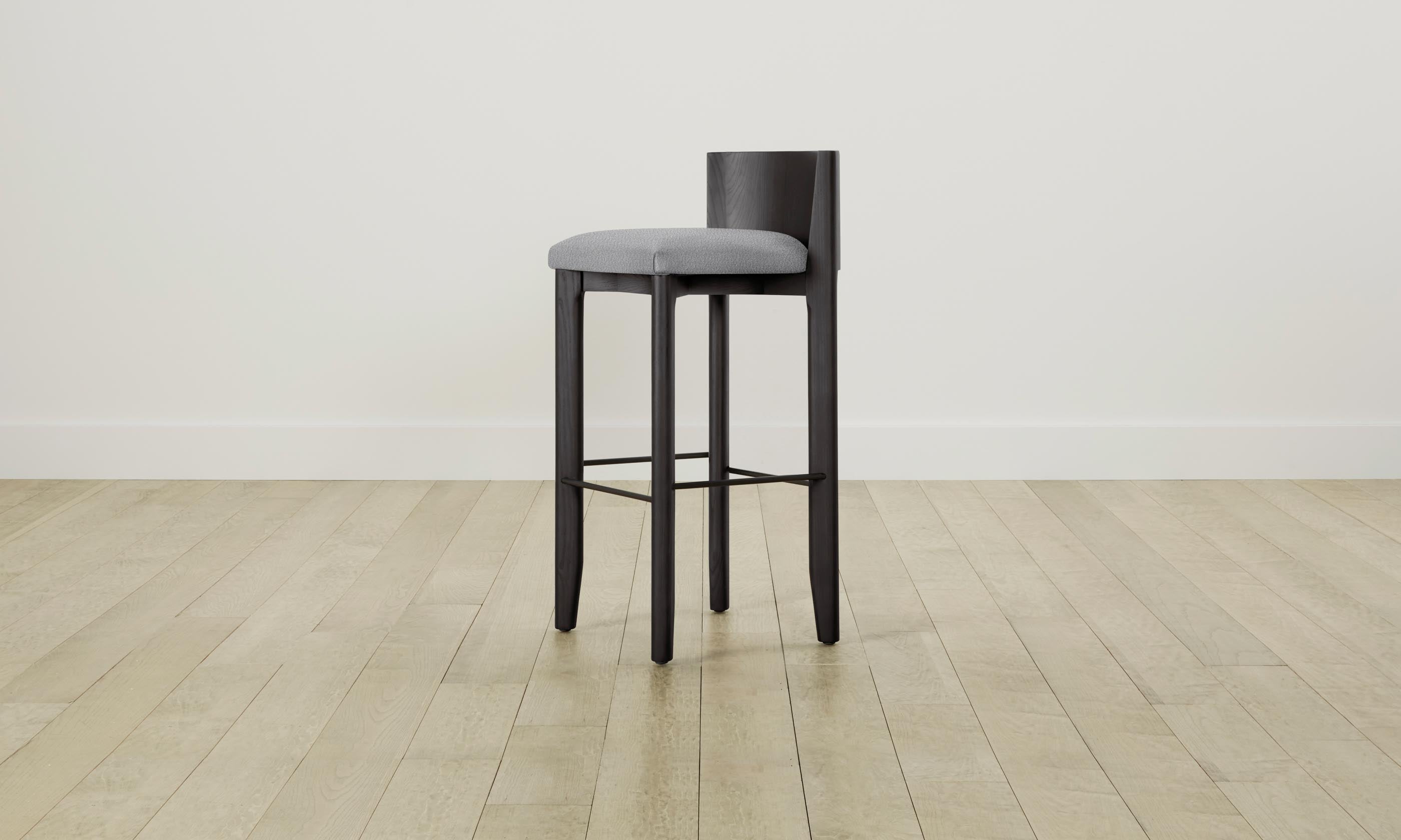 The Delancey Bar & Counter Stool - Italian Bouclé Waterfall Design - Modern Kitchen & Dining Room Furniture for Home Bar, Breakfast Nook & Lounge Areas