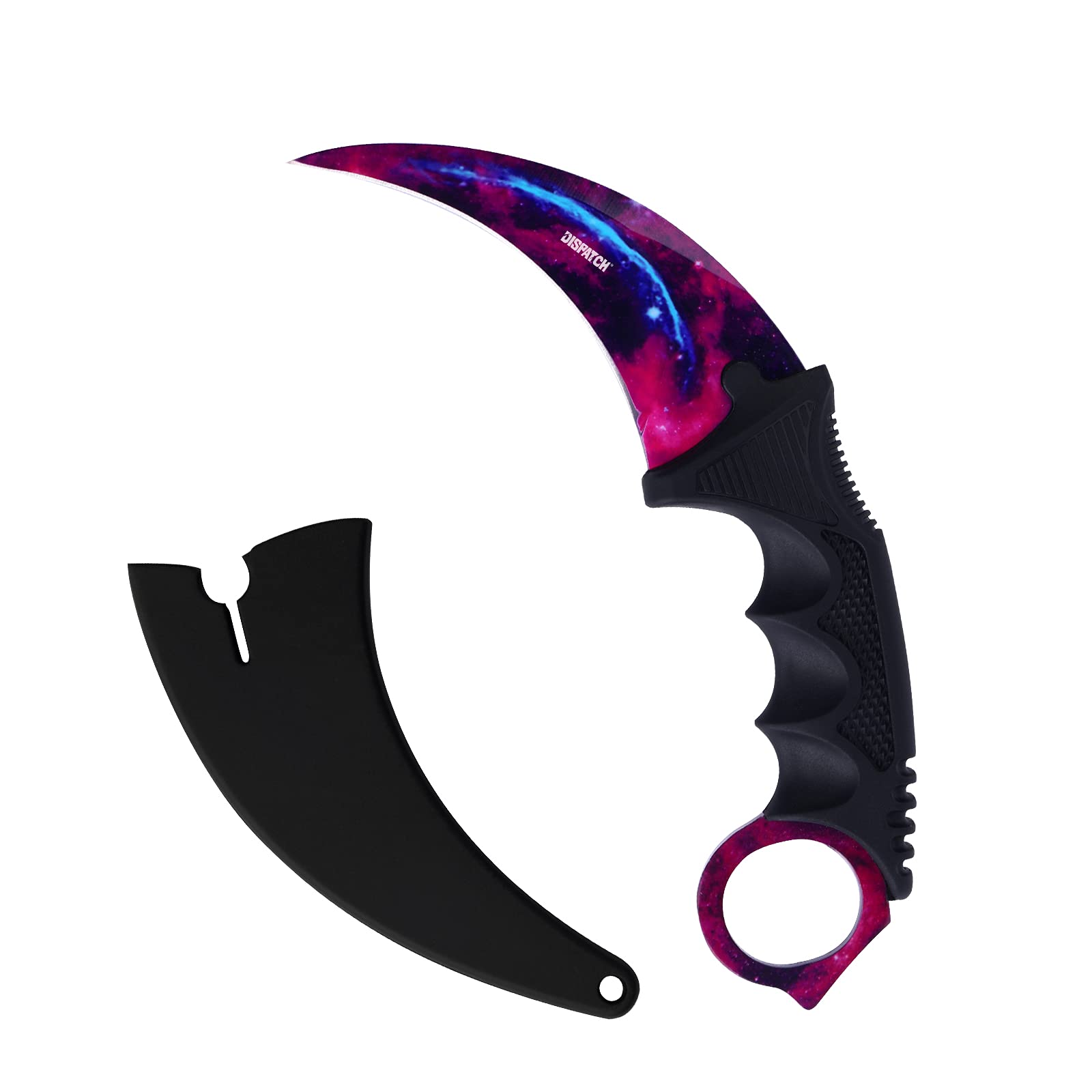 Tactical Fixed Blade Karambit Knife with Sheath - Outdoor Camping & Hunting Survival Tool - Durable EDC Knife for Hiking, Adventure, Bushcraft, Self Defense & Collectors - Perfect for Wilderness Survival, Tactical Training & Outdoor Enthusiasts