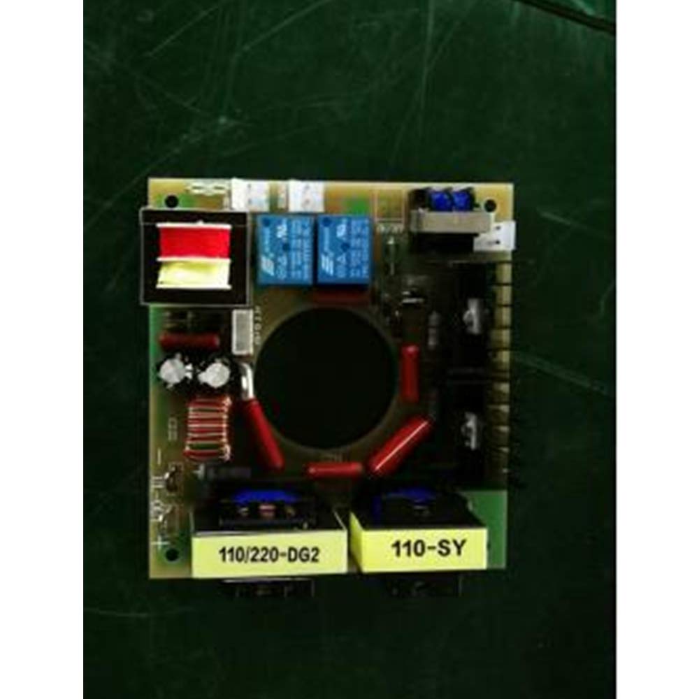 MXBAOHENG 60W Ultrasonic Cleaner Power Driver Board - 220V Ultrasonic Generator Transducer for Cleaning Machines | Jewelry, Glasses, Dentures Cleaning Solution