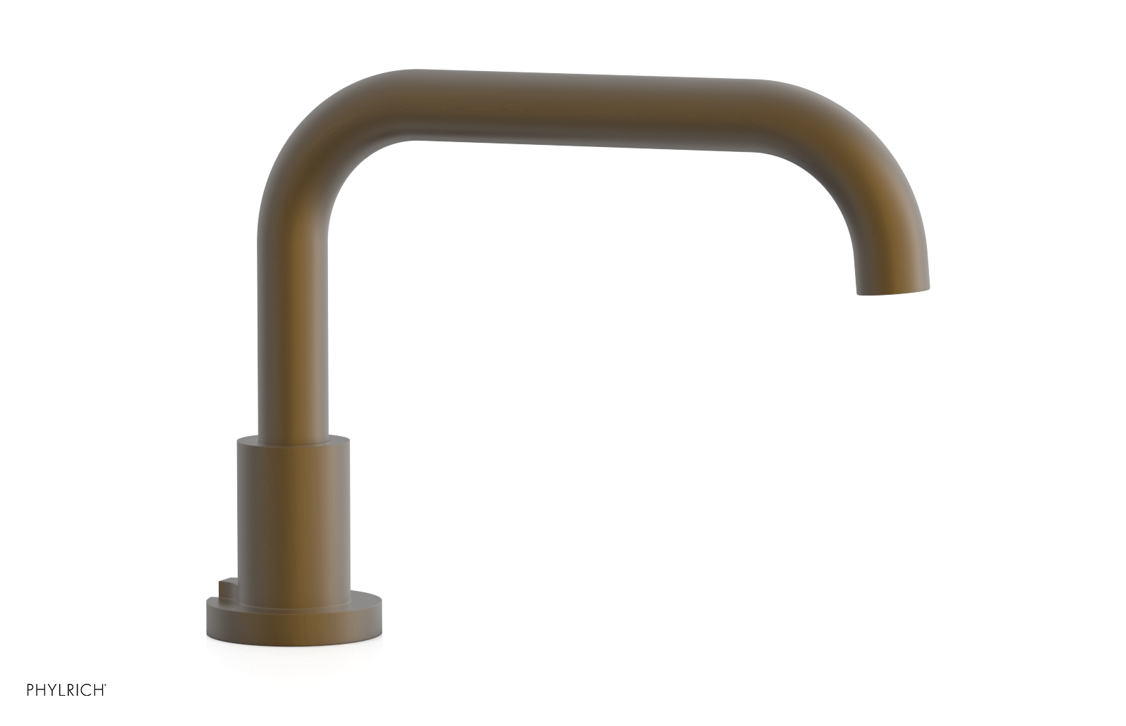 BASIC Deck Tub Spout D5132 - Chrome Bathroom Faucet Spout for Bathtub, Durable Brass Construction - Perfect for Bathroom Renovation & Modern Home Decor