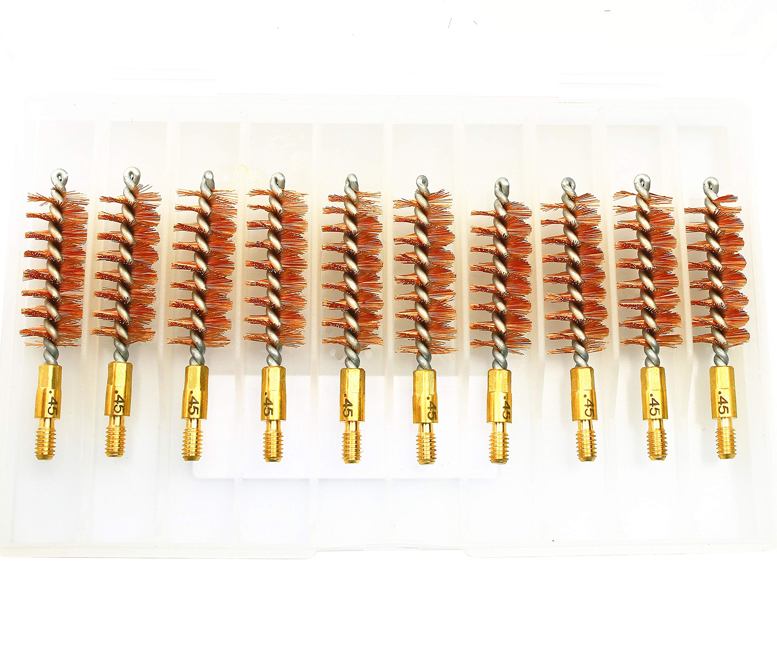 Premium Bronze Bore Brushes for Pistols & Rifles - High Quality Gun Cleaning Kit for Firearm Maintenance | Perfect for Range Days & Hunting Gear Care