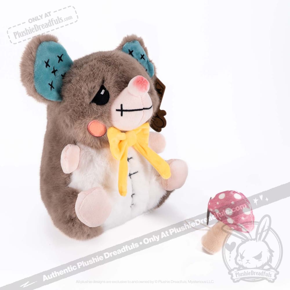Victorian Style McGee's Dormouse Plush Toy - Cute Stuffed Animal for Kids & Collectors | Perfect for Nursery Decor, Gift Giving & Themed Parties