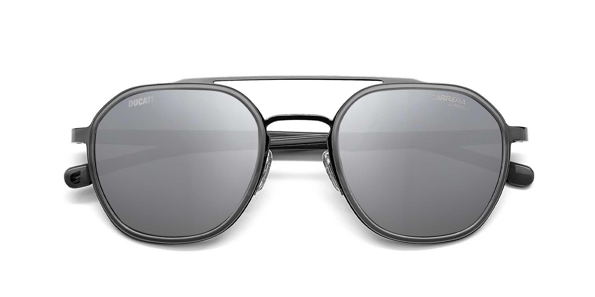 Carrera Ducati CARDUC 005/S Sunglasses - Polarized Motorcycle Riding Glasses for Men & Women - UV Protection for Cycling, Driving, and Outdoor Sports
