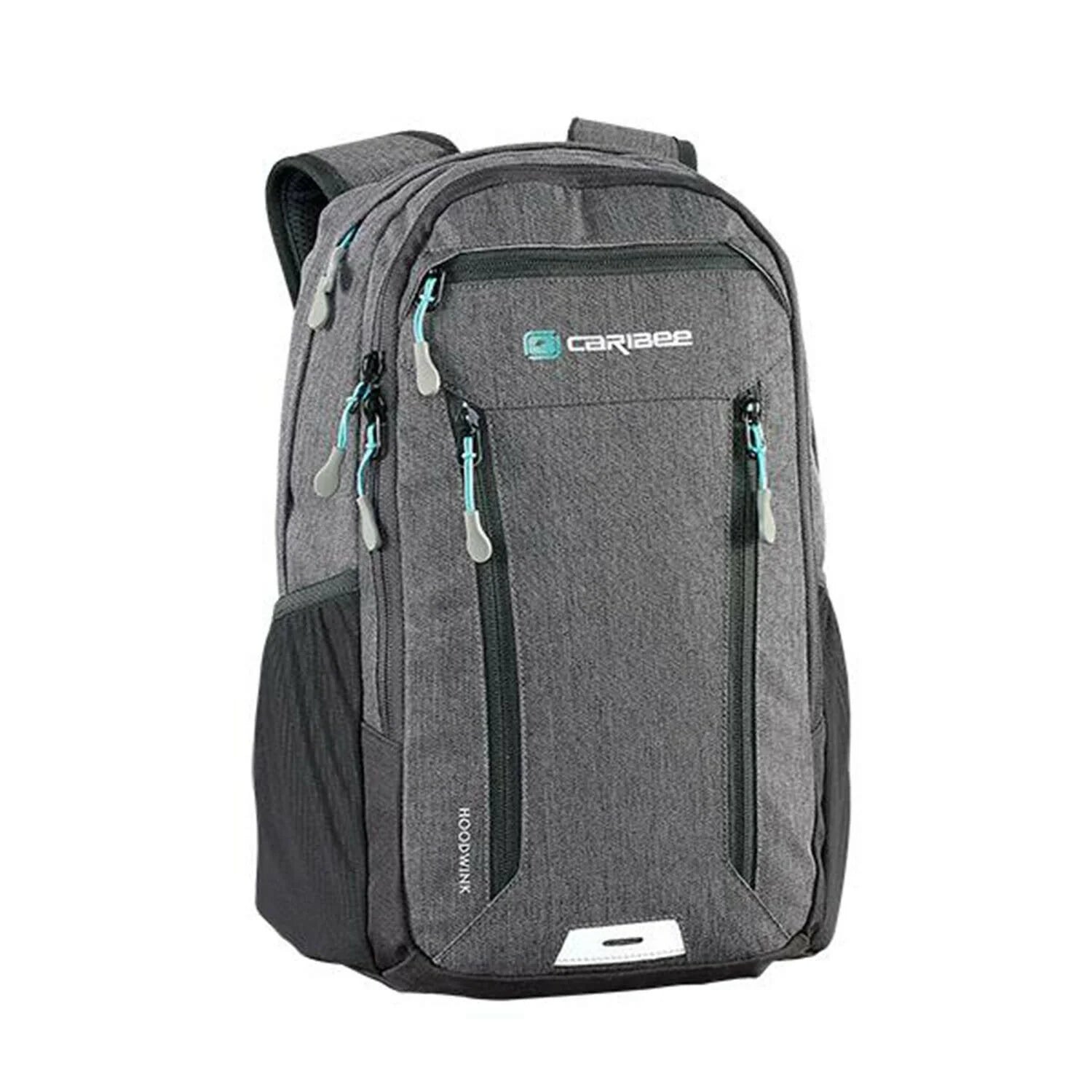 Caribee Hoodwink 16L Compact Backpack - Lightweight Travel & Hiking Daypack for Men & Women - Perfect for Commuting, School & Outdoor Adventures - Black
