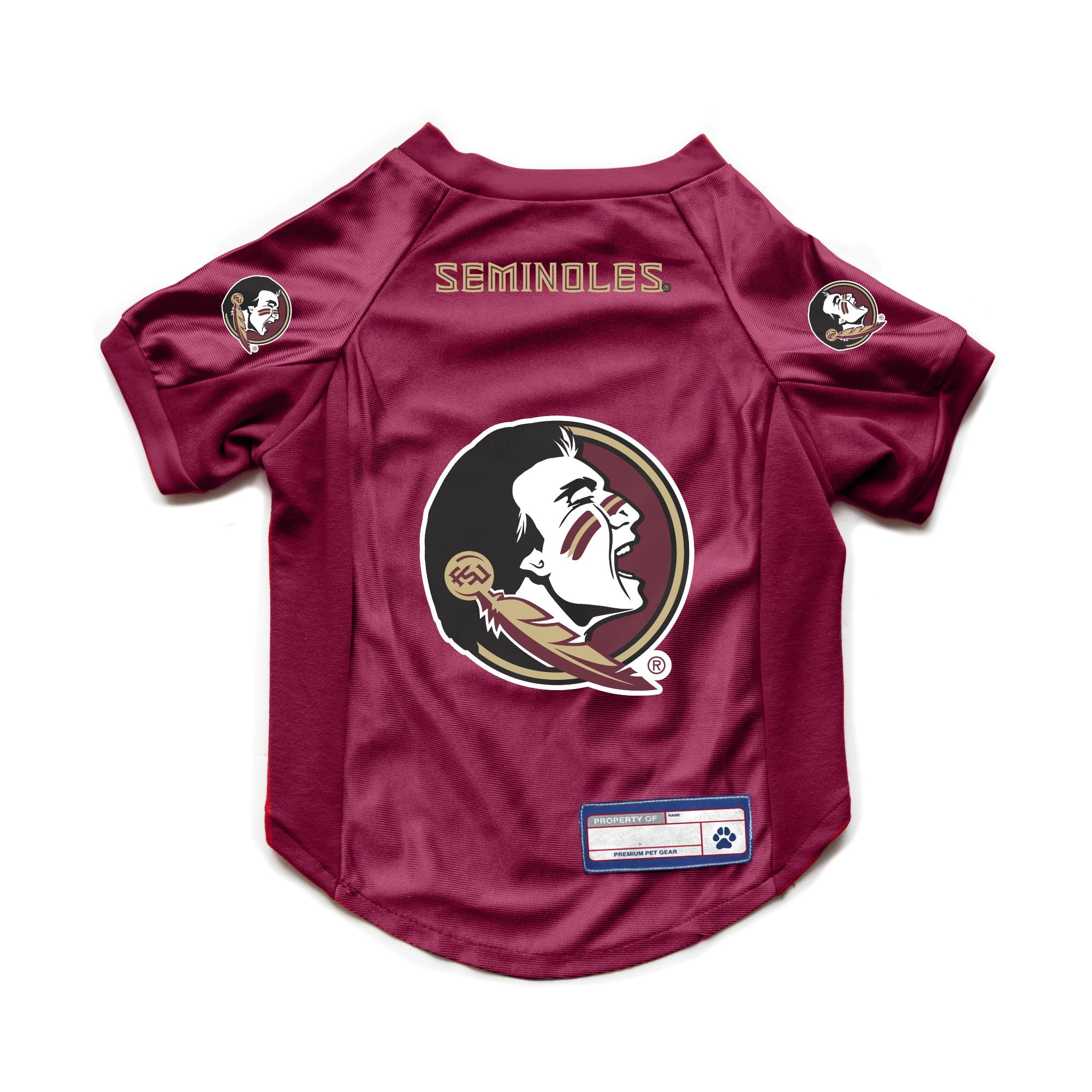 Littlearth NCAA Stretch Pet Jersey - Officially Licensed College Team Apparel for Dogs - Perfect for Game Day, Pet Costume Parties & School Spirit Events