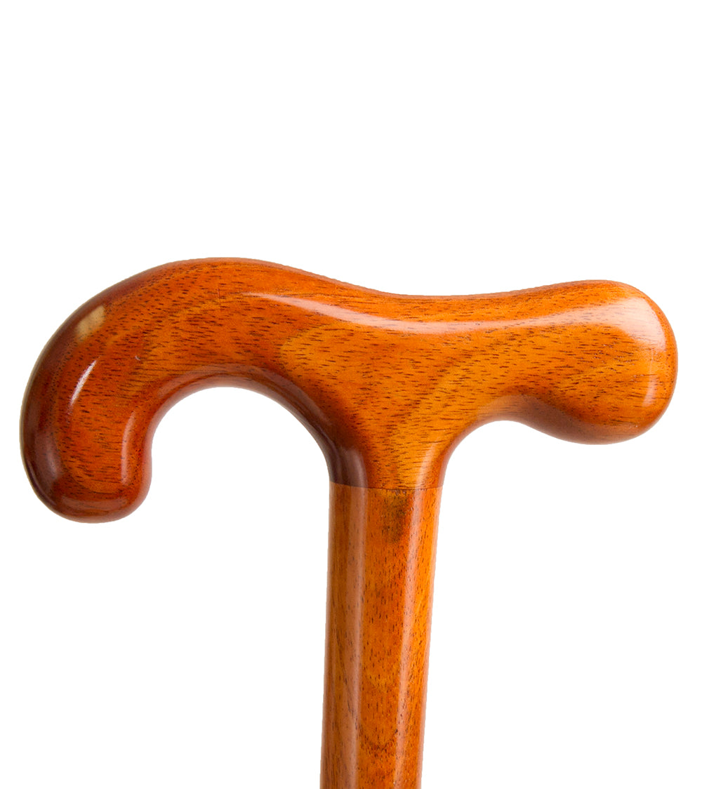 Premium Hawaiian Koa Wood Walking Cane - Handcrafted Adjustable Height Cane for Seniors & Mobility Support - Ideal for Hiking, Travel & Everyday Use