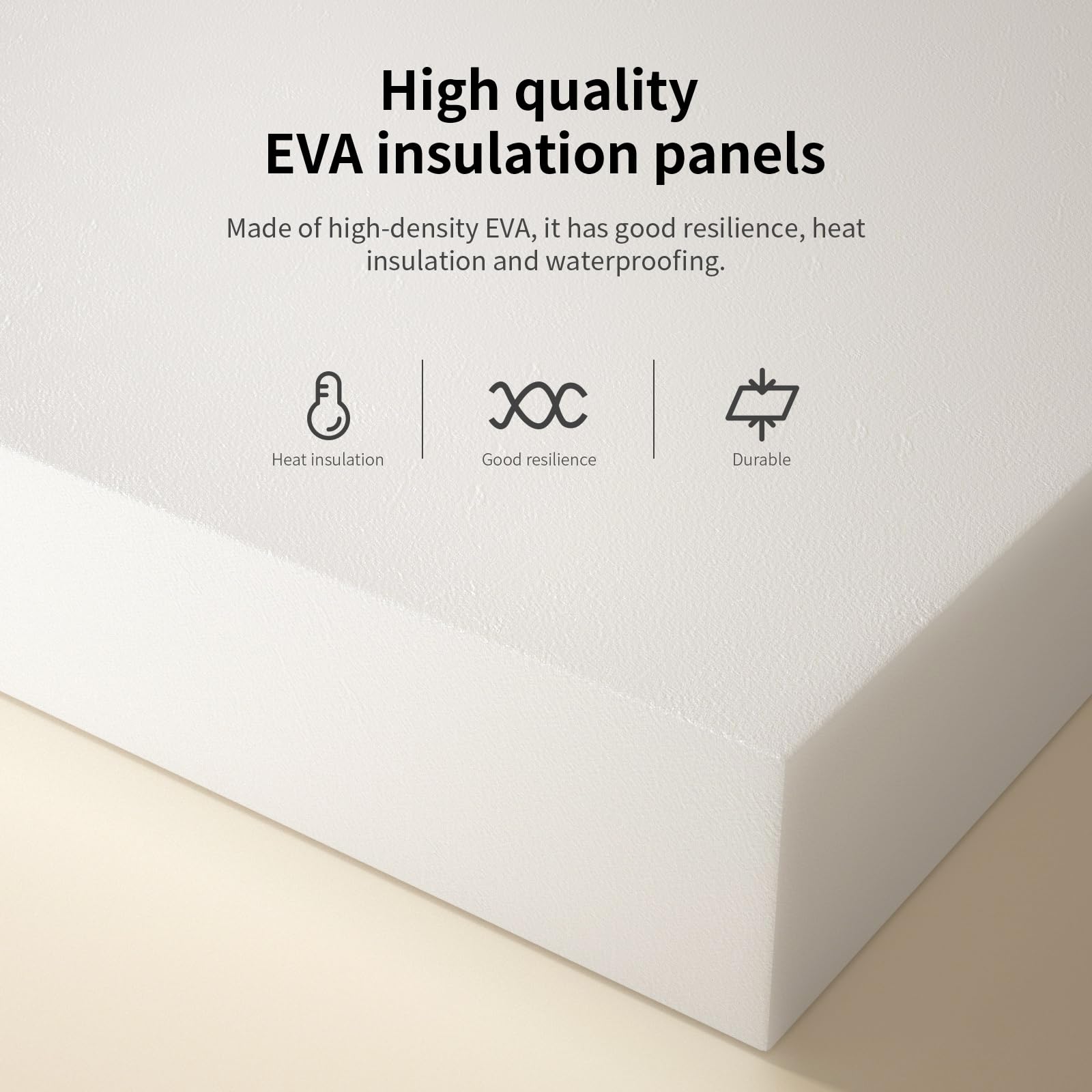 SZZSAF Window Air Conditioner Insulated Panel - Full Surround Insulation Kit for Summer & Winter, Foam Weather Stripping Seal to Block Drafts & Improve Energy Efficiency - Perfect for Home, Office & RV Use