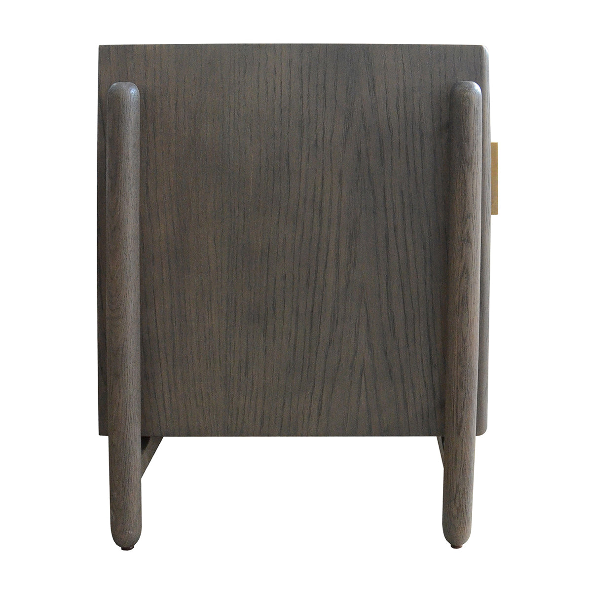 Alfa Rattan Nightstand - Modern Rattan Bedside Table with Storage Shelf, Perfect for Bedroom, Living Room, or Guest Room Decor