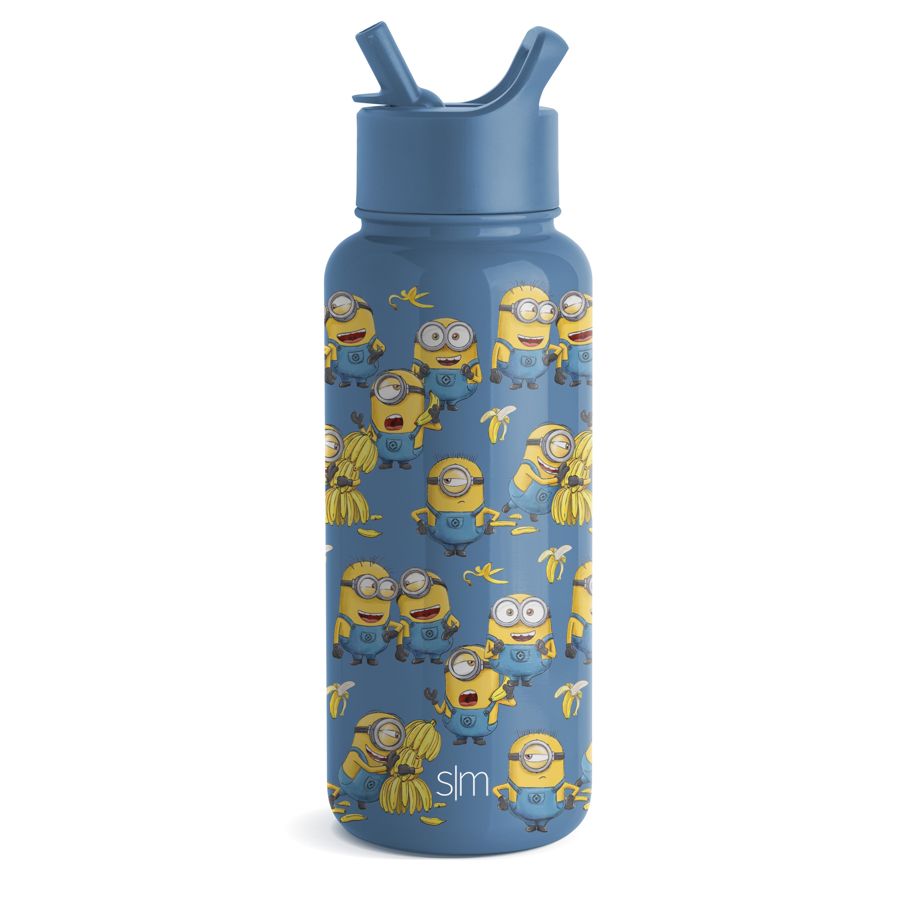 Summit Insulated Water Bottle with Straw Lid - Leakproof Stainless Steel Thermos for Hiking, Gym & Outdoor Activities
