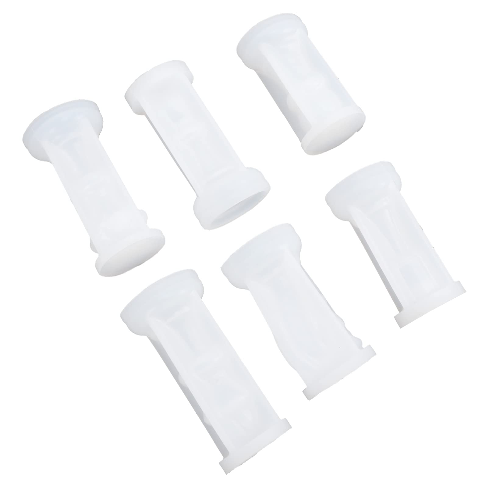 VICASKY 6Pcs Silicone Chess Candle Molds - International Chess Shaped Resin Casting Molds for Polymer Clay, Fondant Cake Decor, Chocolate Making - Perfect for DIY Crafts, Home Decor & Gift Making