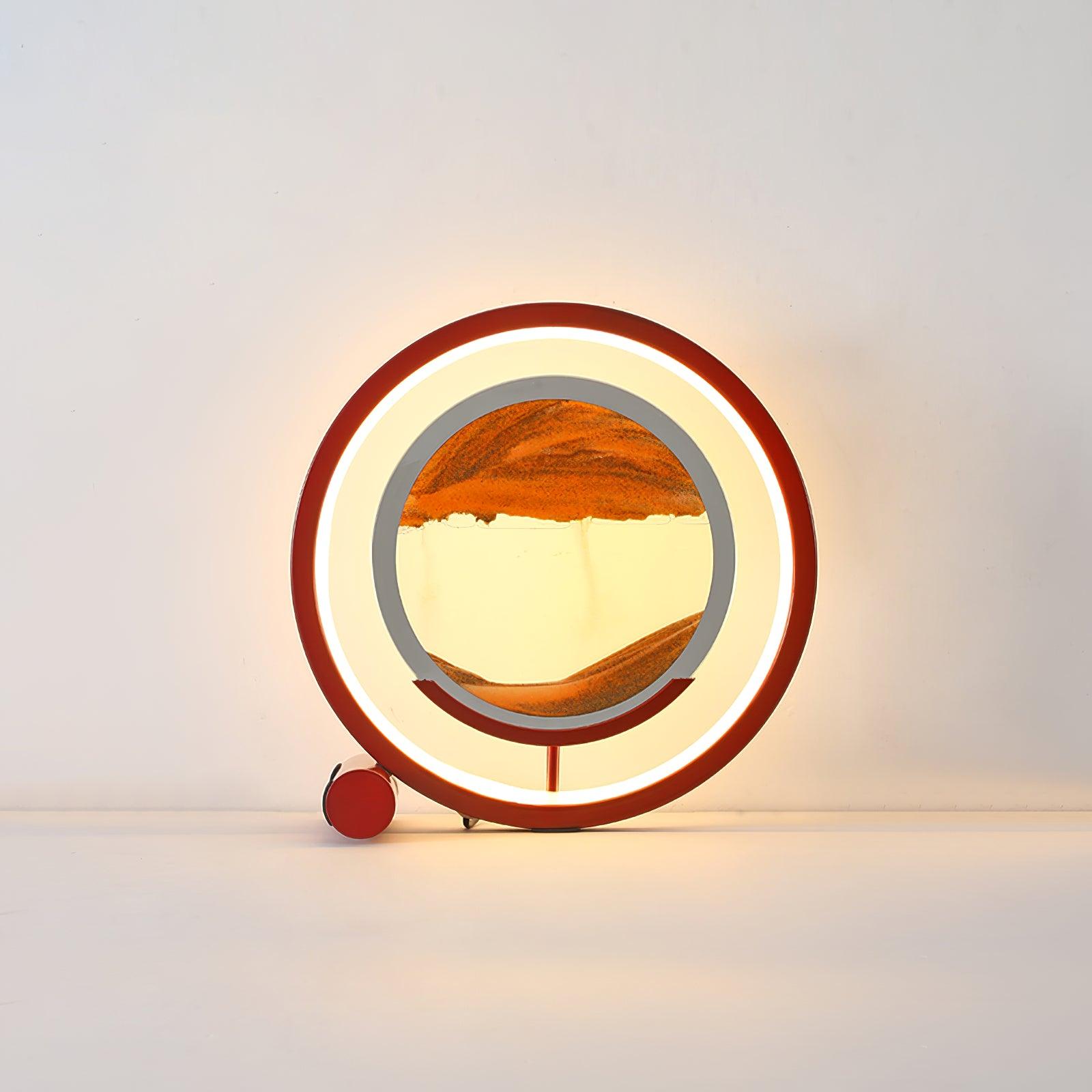 Relaxing Sand Table Lamp - Zen Meditation & Stress Relief Light for Home, Office, Bedroom - Perfect for Yoga, Therapy, and Night Light Use