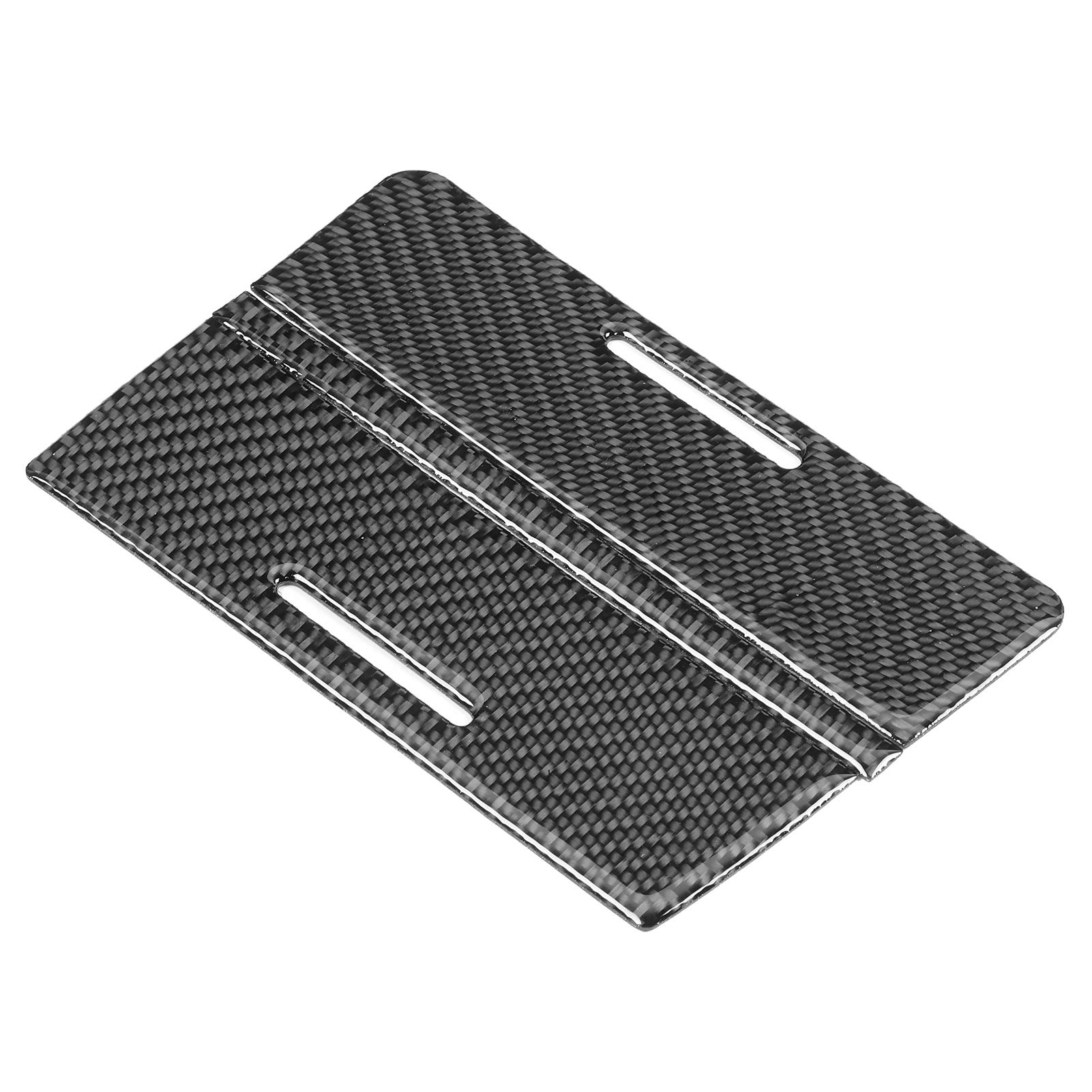 Premium 3Pcs Carbon Fiber Car Storage Box Organizer for Mitsubishi Lancer GT/GTS 2008-2016 - Center Console Armrest Hidden Storage Box with Panel Trim - Perfect for Road Trips & Daily Commute Organization