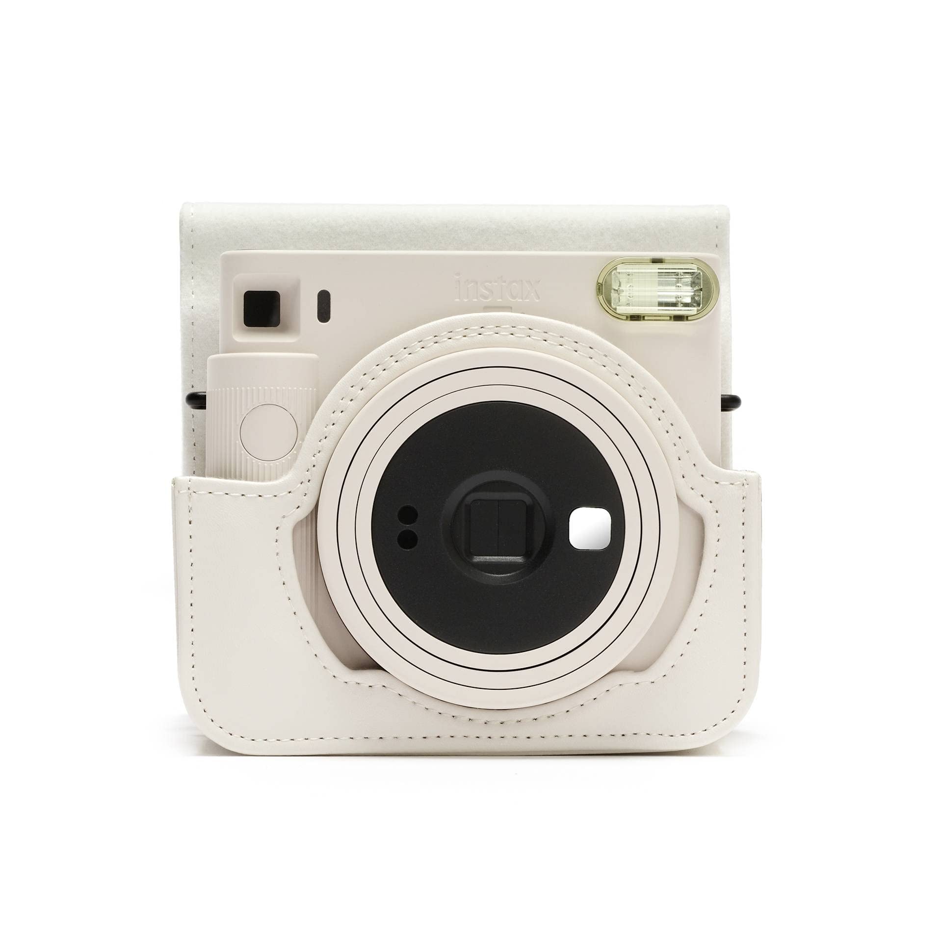 INSTAX SQ1 Camera Case - Chalk White Protective Cover for Fujifilm Instant Camera | Durable & Stylish Accessory for Travel, Parties & Everyday Use