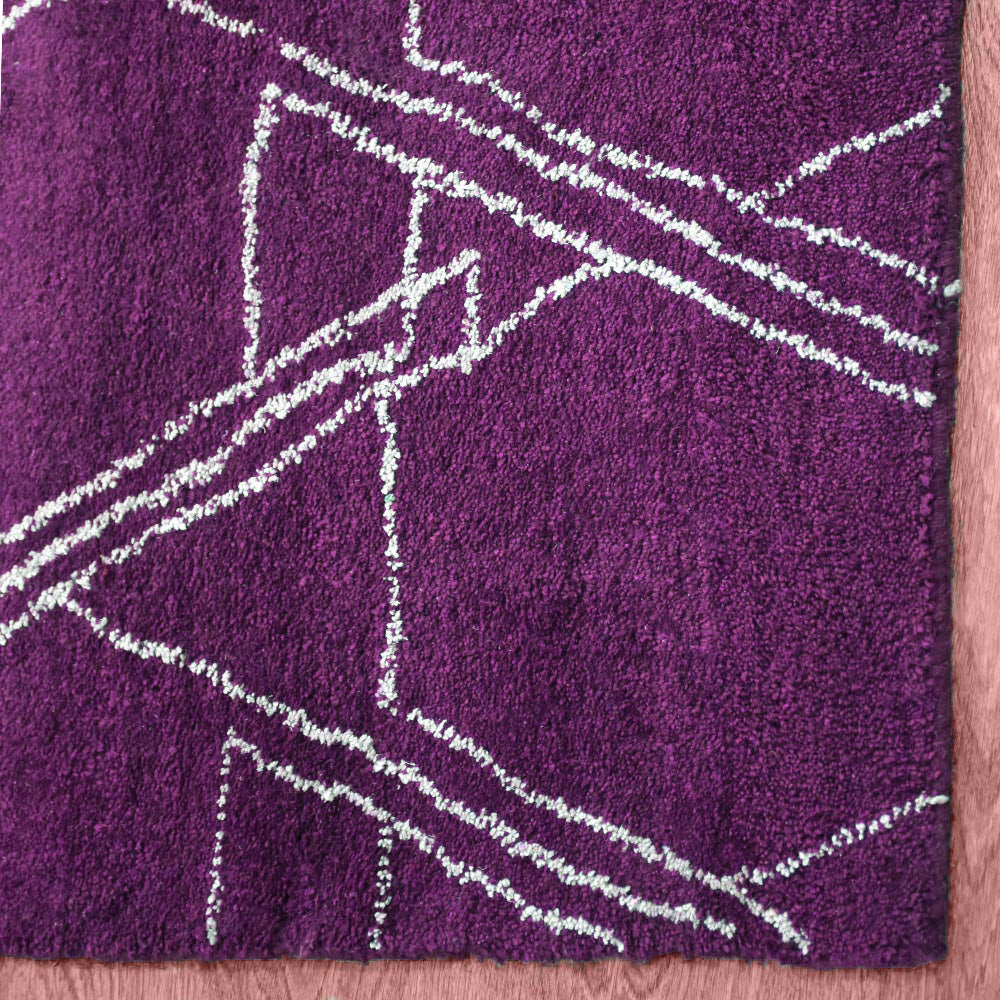 Handmade Elysium Hand Knotted Rug - Premium Wool Area Rug for Living Room, Bedroom & Dining Room - Soft & Durable Home Decor