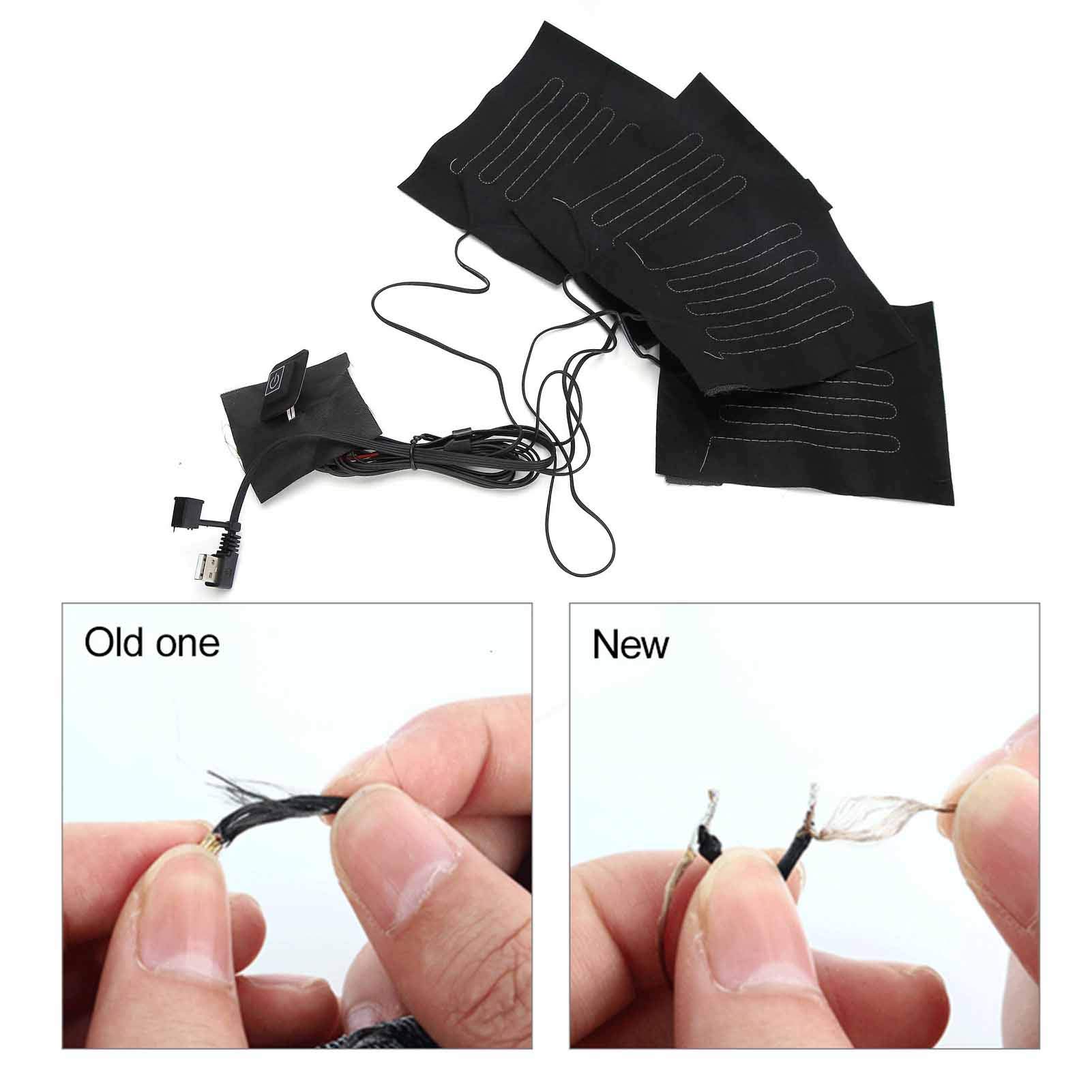 USB Electric Heating Pad - Soft & Adjustable Heating Clothes Vest for Winter Warmth - Perfect for Outdoor Activities, Home Use & Pain Relief