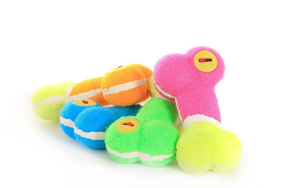 Kong Dog Toy with Squeaker - Durable Chew Bone for Aggressive Chewers - Interactive Play for Small, Medium & Large Dogs - Perfect for Fetch, Training & Teething Relief
