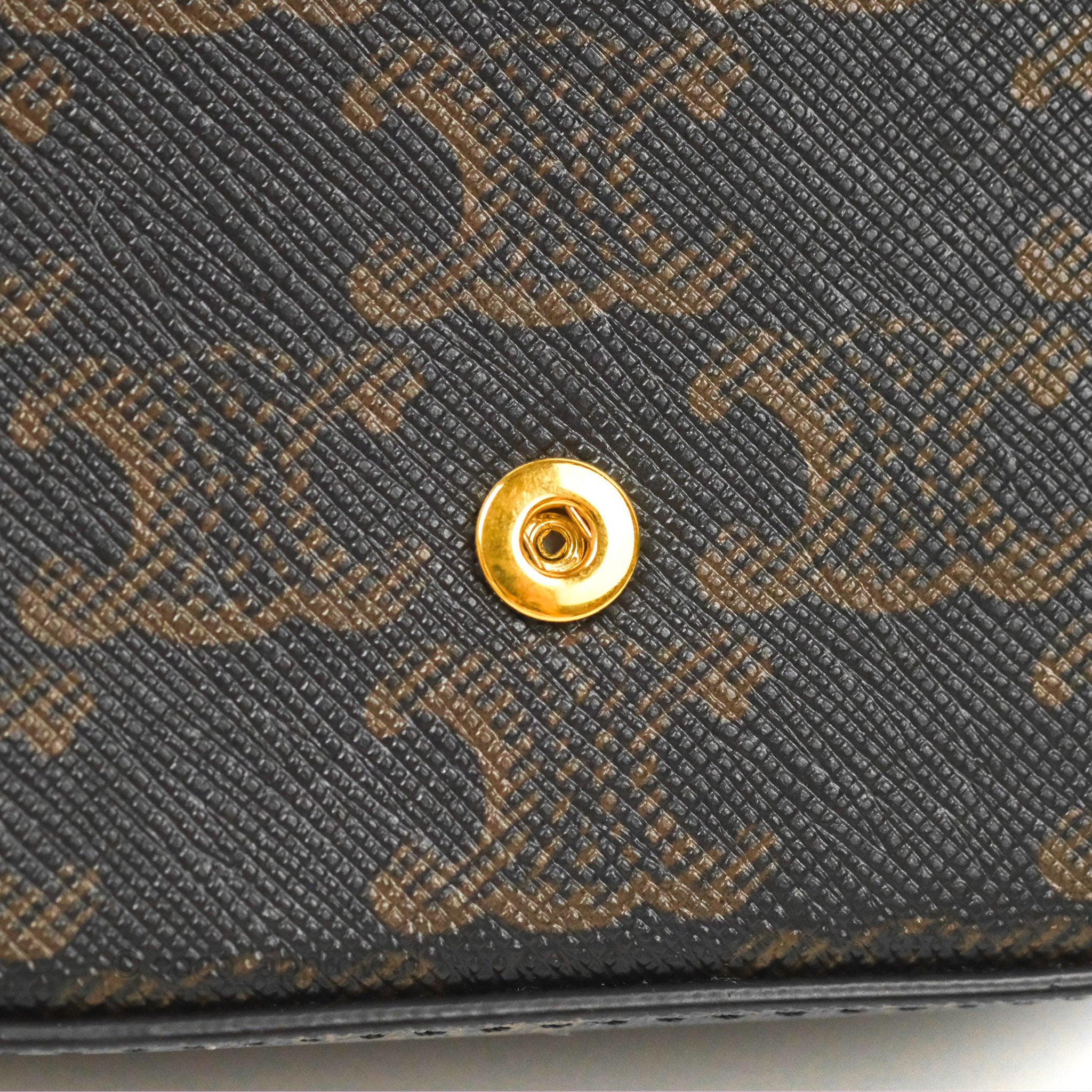 Celine Tan Canvas and Calfskin Mini Triomphe Crossbody Bag - Stylish Luxury Handbag for Women, Perfect for Everyday Use, Work, and Special Occasions