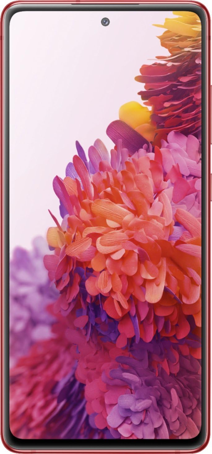 Samsung Galaxy S20 FE 5G Unlocked Smartphone - 128GB Storage, Cloud Red Color (Renewed) | Perfect for Streaming, Gaming & Photography on AT&T, T-Mobile & Verizon Networks