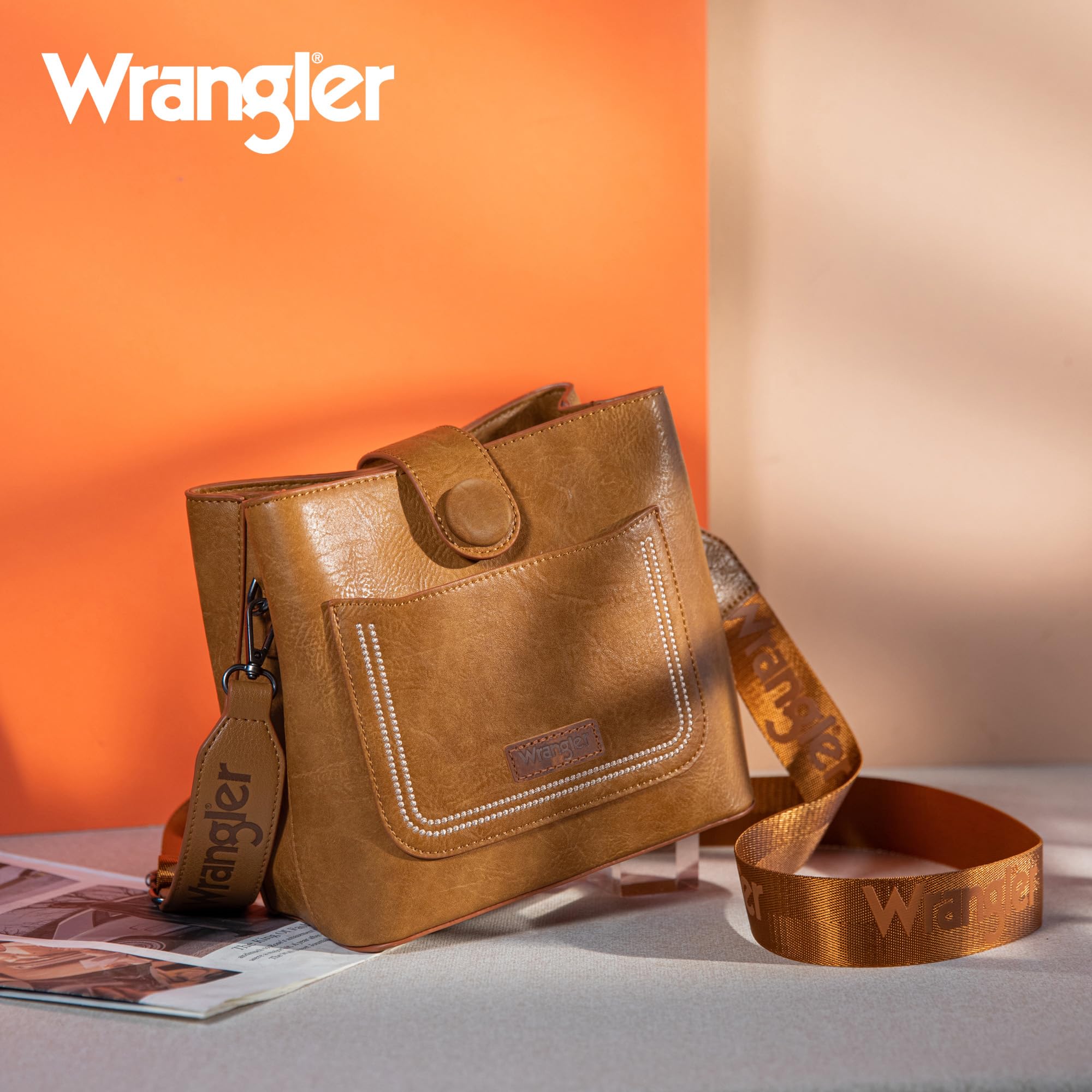 Wrangler Women's Crossbody Purse - Stylish Handbag & Shoulder Bag for Everyday Use, Travel & Shopping | Fashionable & Functional Accessory