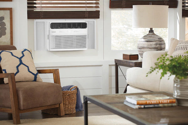 Frigidaire FHWW064WD1 6000 BTU WiFi Window Air Conditioner - White | Cool Small Rooms, Bedrooms & Offices | Energy Efficient & Remote Control