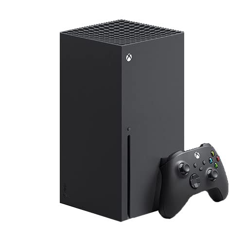 Xbox Series X 1TB SSD Gaming Console with Wireless Controller - 120FPS, 16GB RAM, 1TB SSD, 4K Ultra HD, Velocity Architecture - Perfect for Next-Gen Gaming, Home Entertainment & Multiplayer Online Games