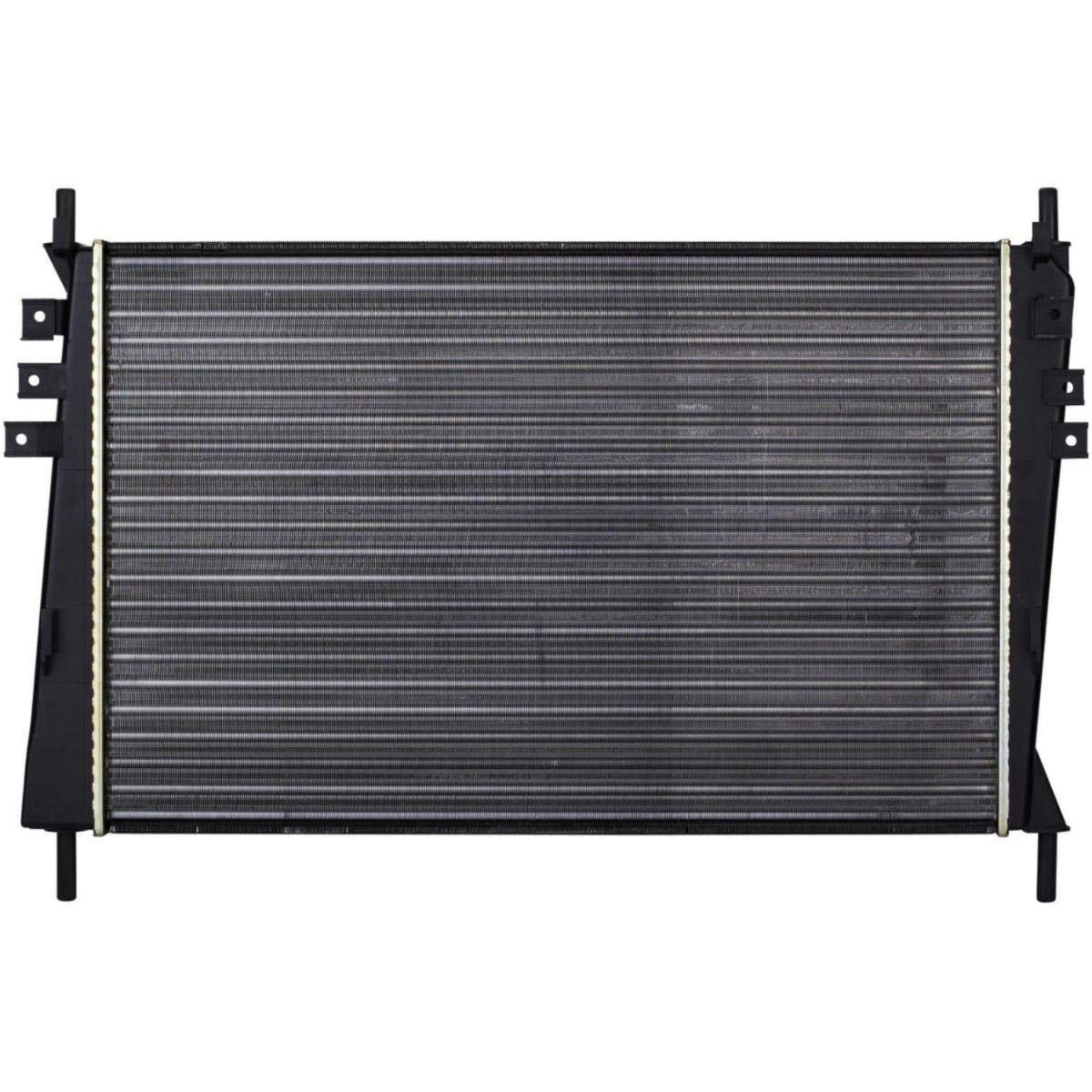 SUNAROUD 1 Row Manual MT Aluminum/Plastic Radiator - High Performance Cooling for Cars, Trucks & SUVs - Perfect for Engine Overheating Prevention & Off-Road Adventures