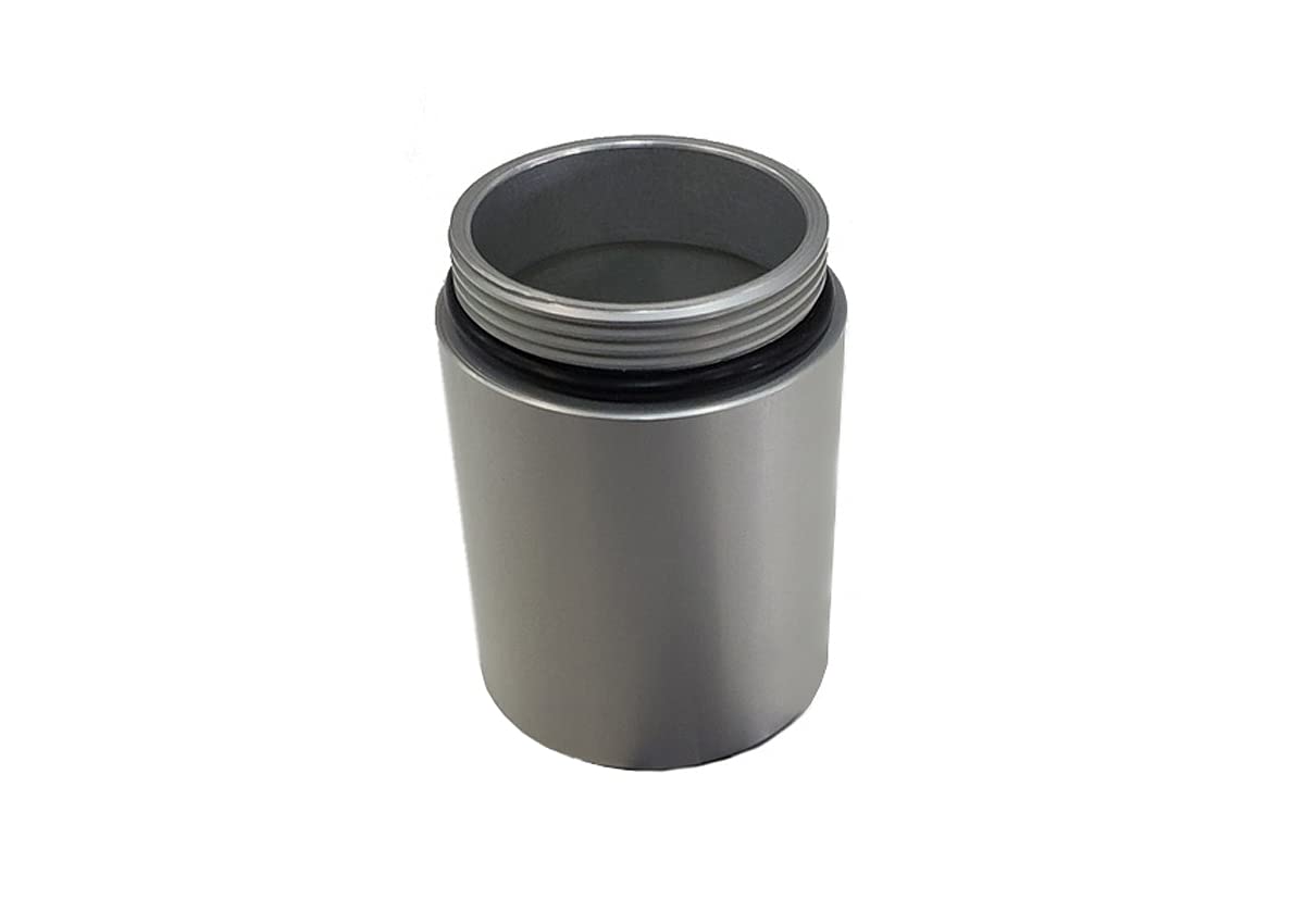 J&L Oil Separator Co. 3.0 Oil Separator Can Extension EXT-C (Silver) - Universal Fit for Automotive & Industrial Applications - Perfect for Engine Maintenance, Air Compressors & Hydraulic Systems