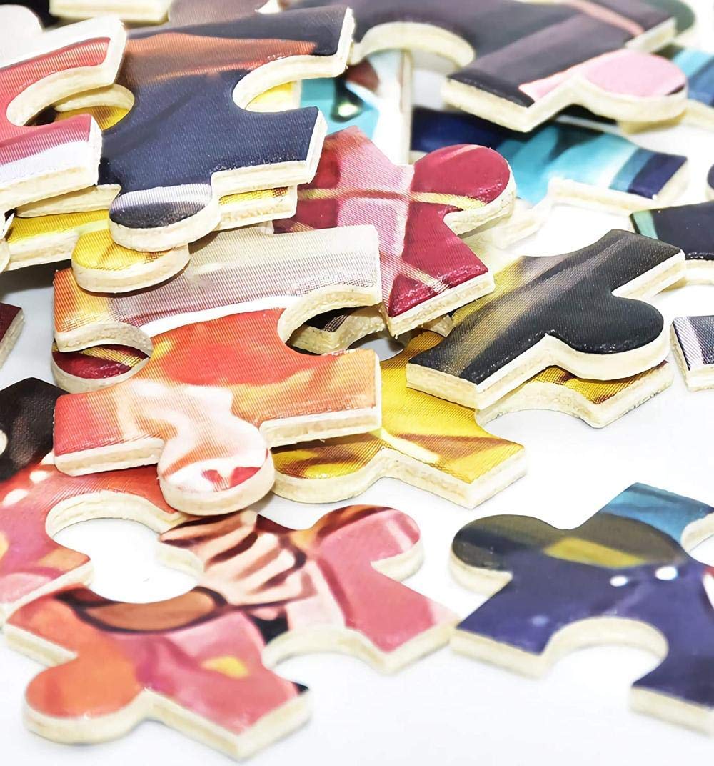 1000-Piece Wooden Jigsaw Puzzle - Sunbathing Girls Summer Beach Scene - Challenging Adult Puzzle for Home Decor & Relaxation | Perfect for Family Game Night, Stress Relief & Wall Art Display